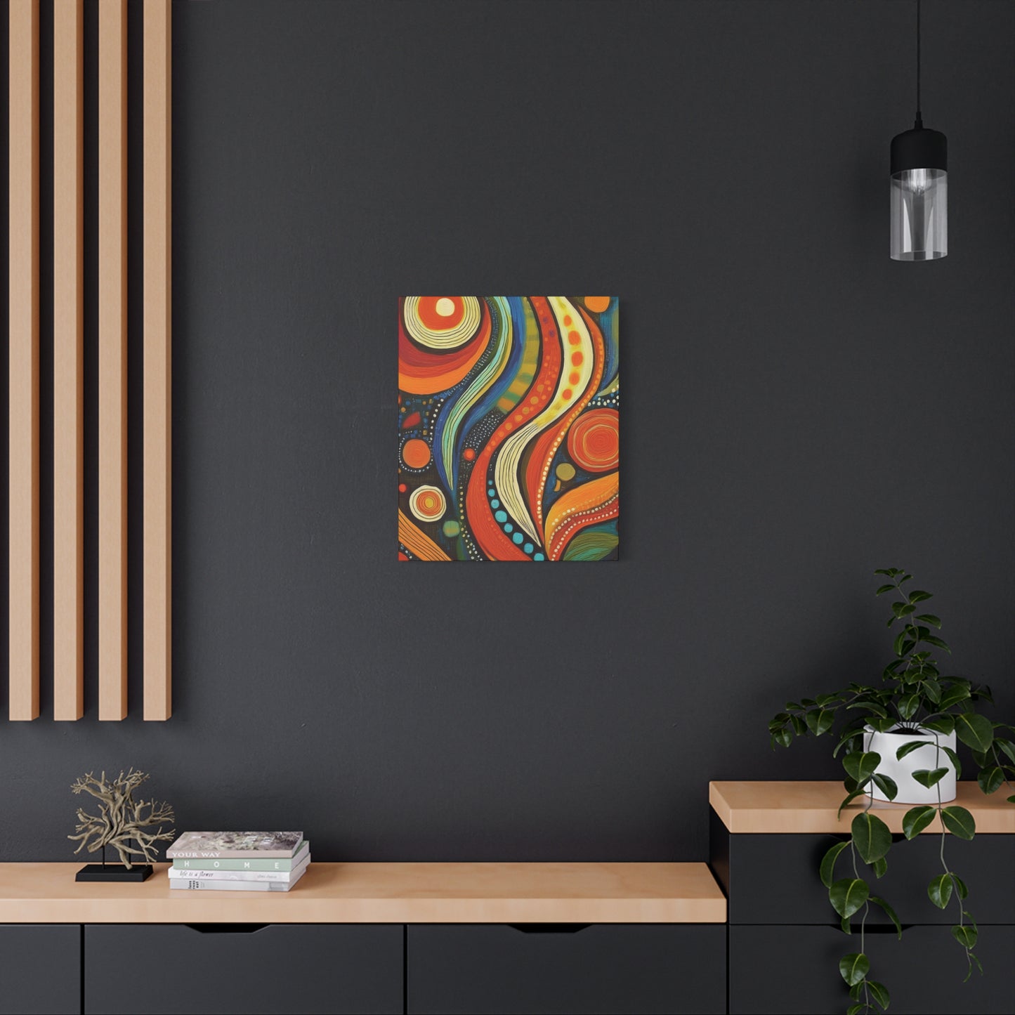 Abstract Oil Painting Print Canvas 20x24,20x30,24x30 24x32,24x36,30x40 32x48,36x48,40x60 Pine-Wood Inner Frame ABS-111