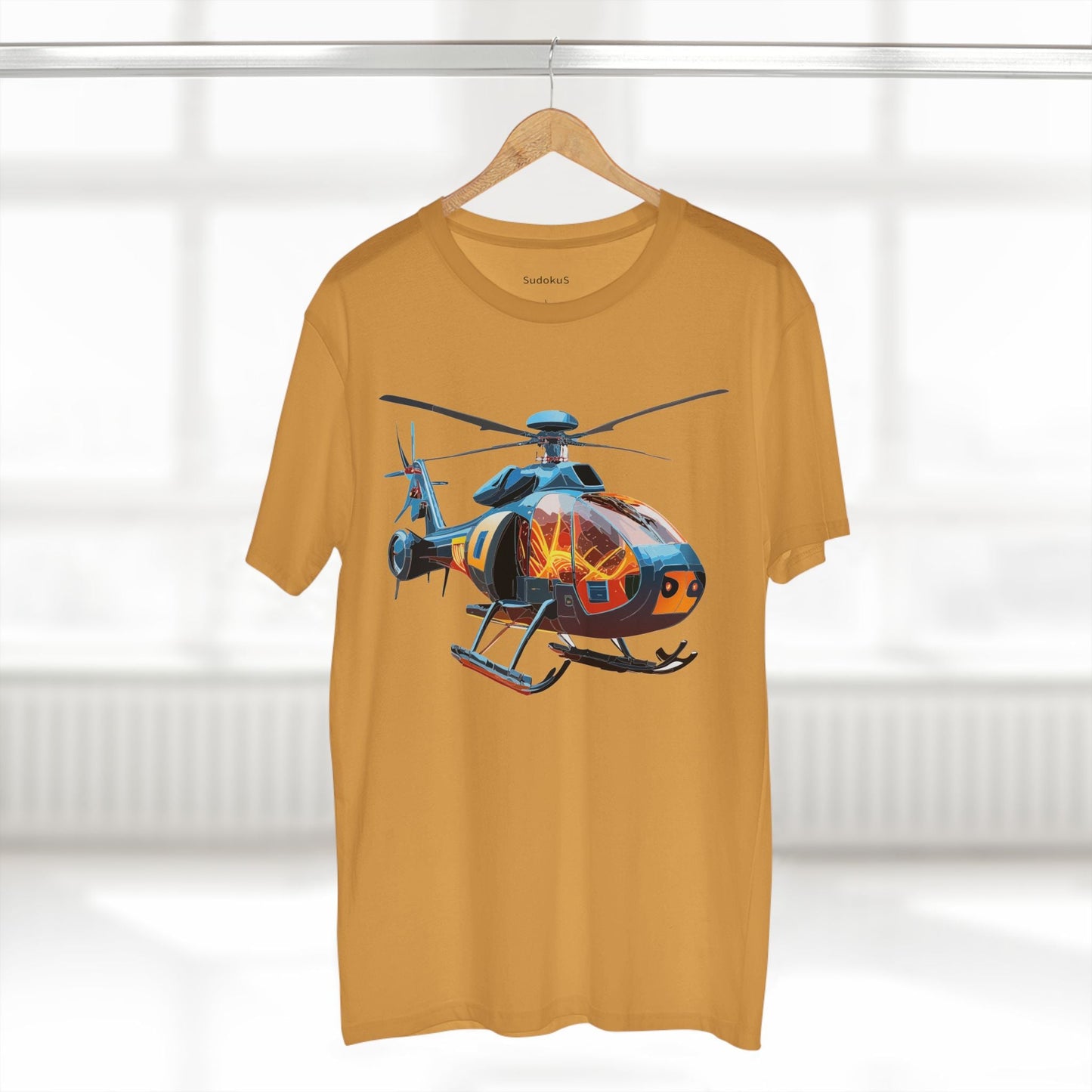 Chopper Graphic Unisex 100 Cotton Staple Tee 4