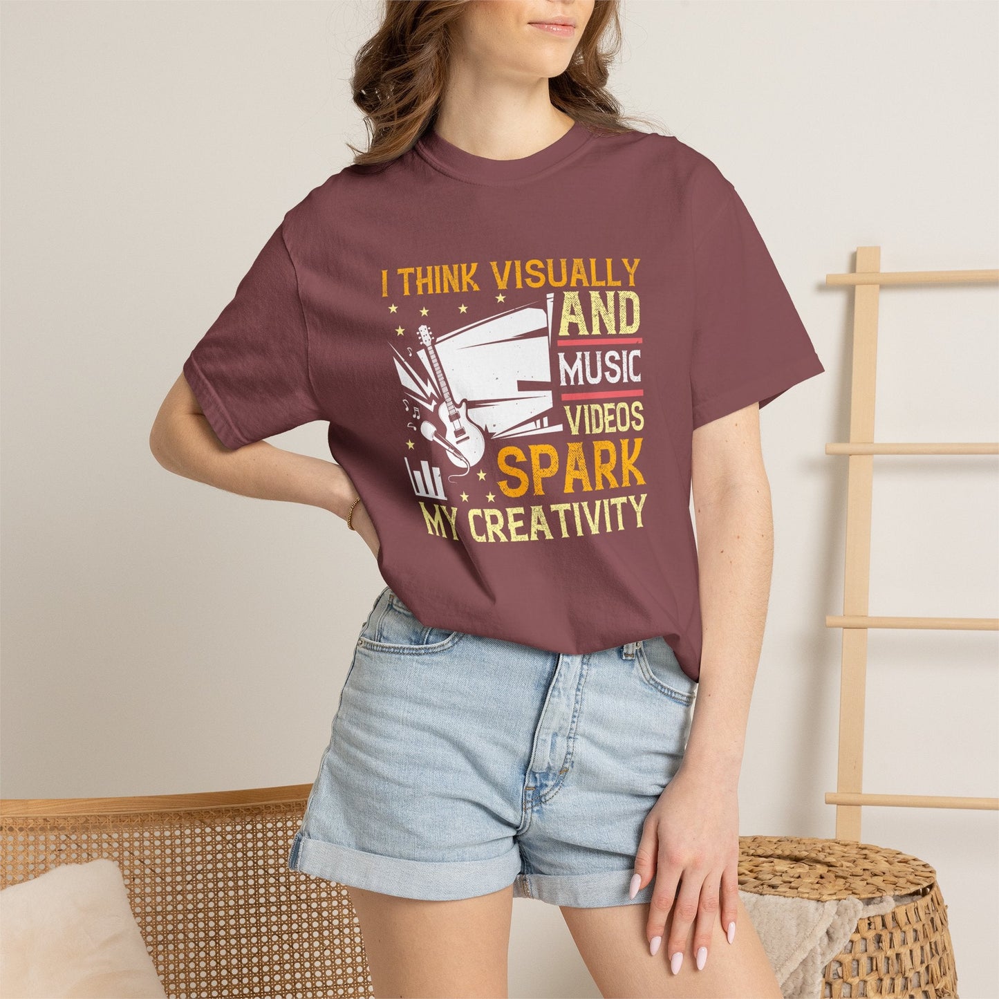 Music Graphic Design Unisex Cotton T-shirt m14