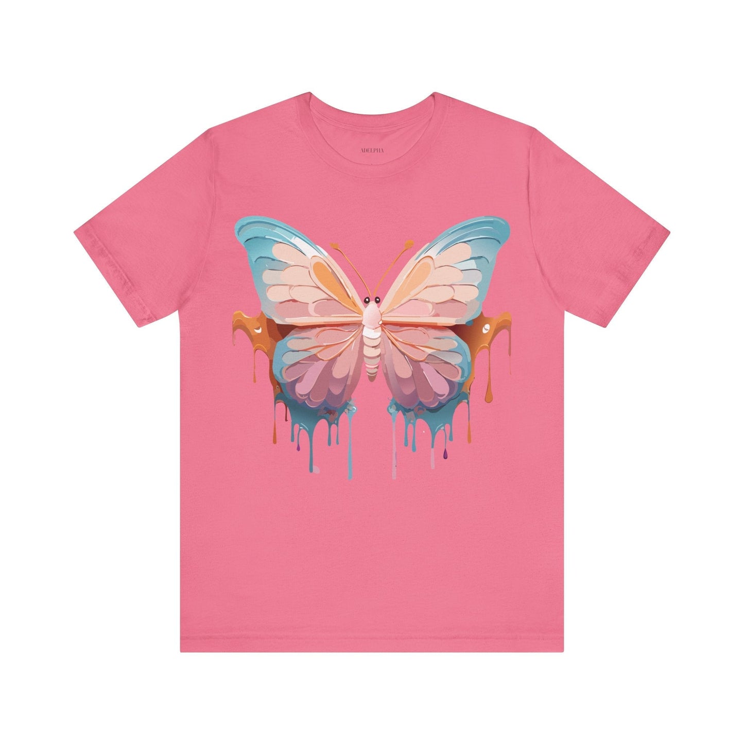 Adelpha Vintage Inspired Graphic Tee Unisex Short Sleeve Shirt