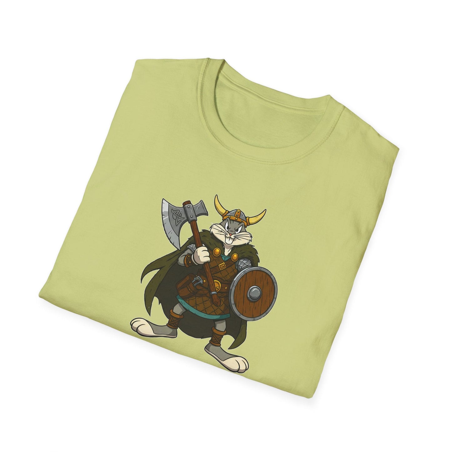 Bugs Bunny T Shirt Cartoon Design Unisex Graphic Tee Gildan Softstyle 64000 Animation Artwork