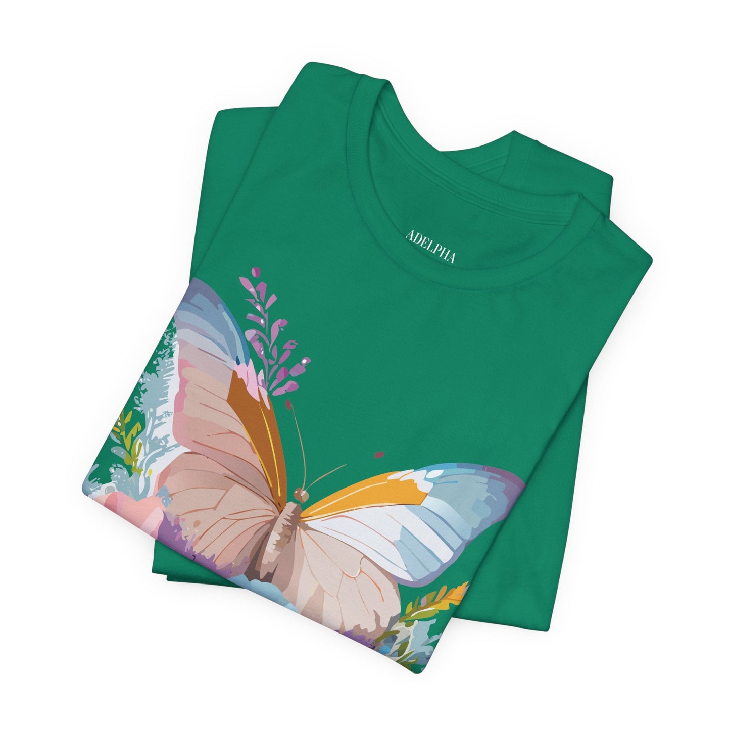 Butterfly Graphic T Shirt Unisex Adelpha Vintage Art Design Tee