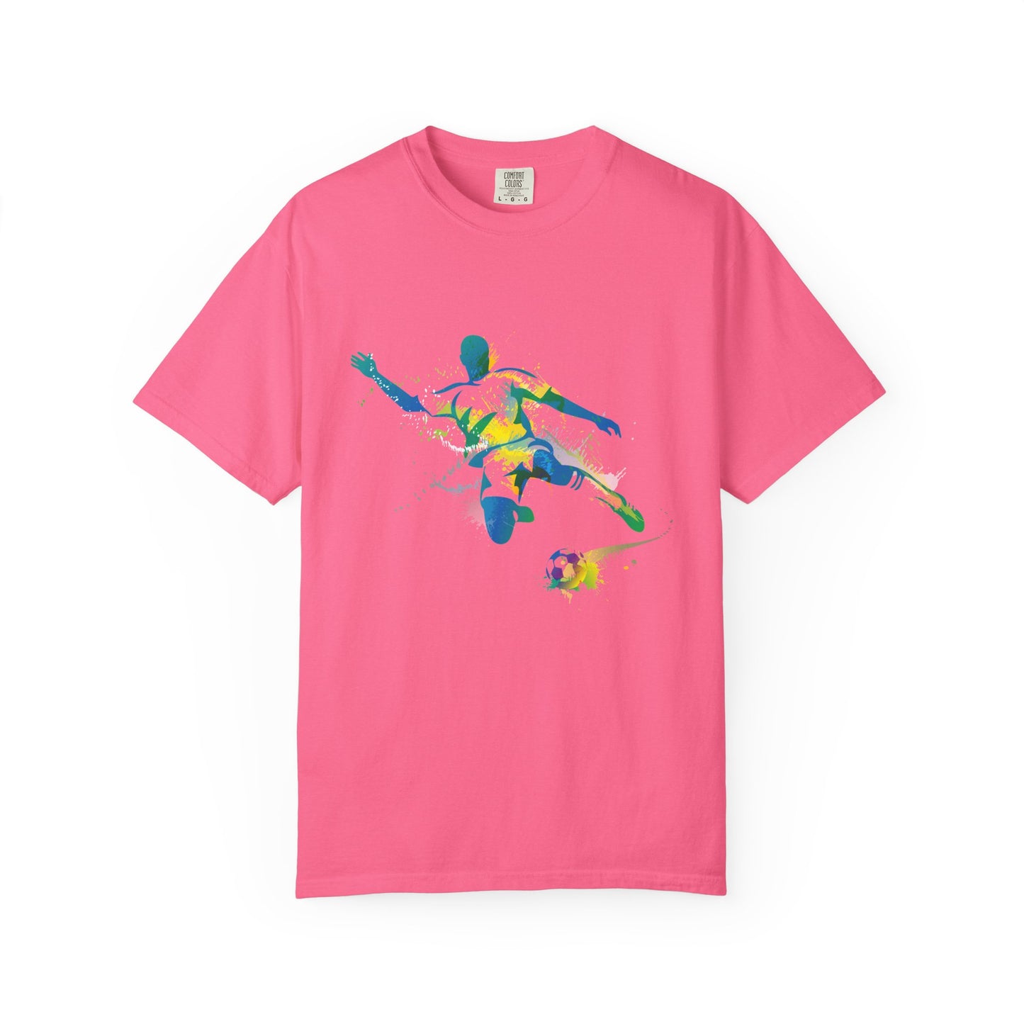 Sports Graphic Unisex T-Shirt Garment Dyed Cotton Relaxed Fit Comfort Colors 7