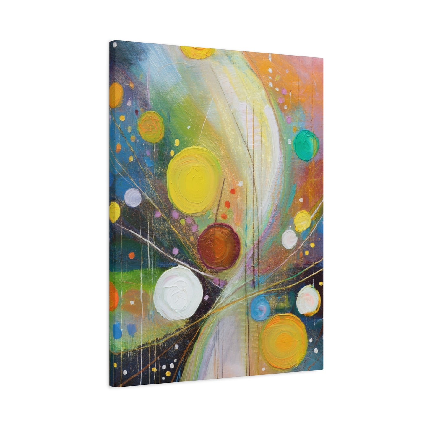 Abstract Oil Painting Print Canvas 20x24,20x30,24x30 24x32,24x36,30x40 32x48,36x48,40x60 Pine-Wood Inner Frame ABS-115