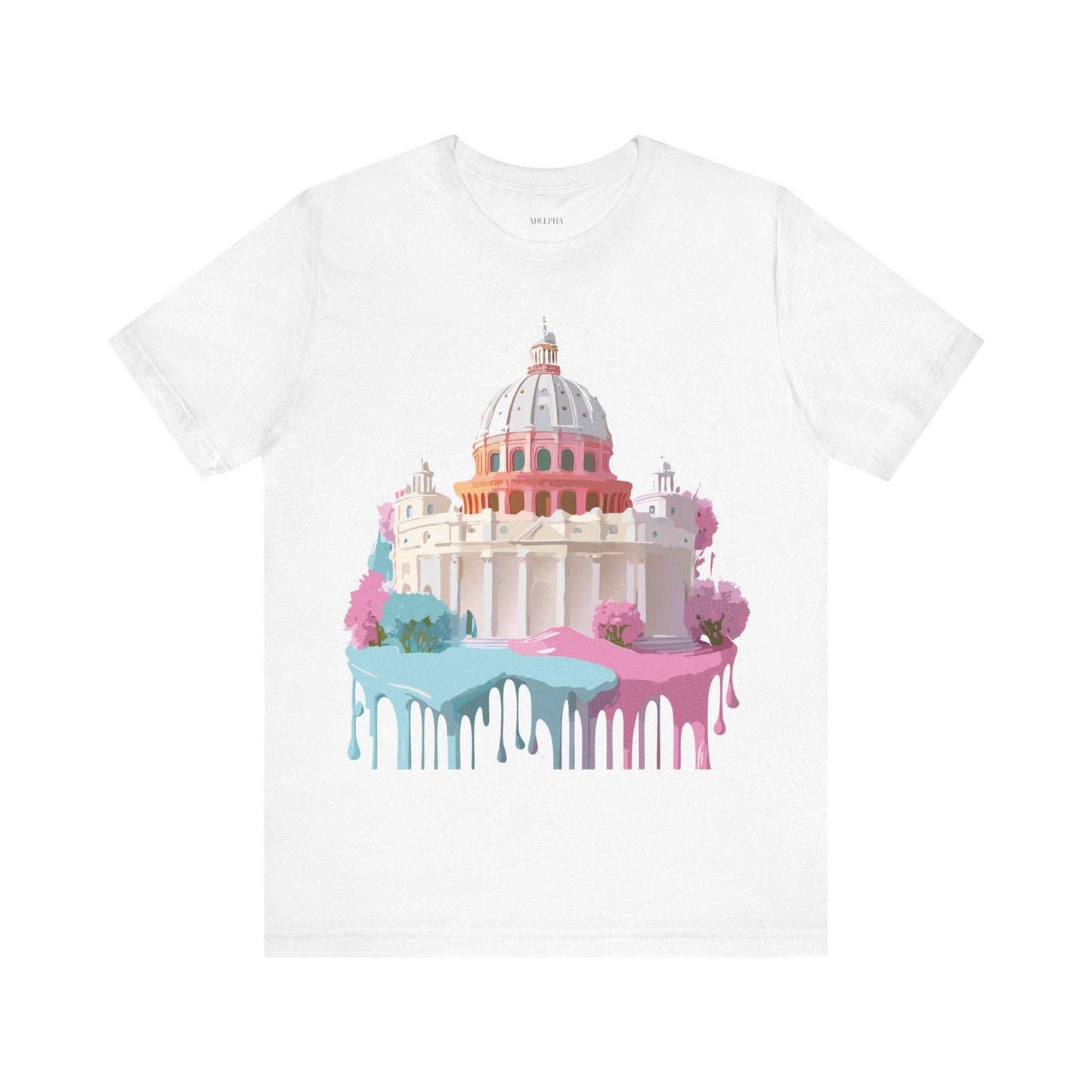 Adelpha Rome Tourist Shirt Unisex Graphic Tee With Vintage Art Design Comfortable Fit