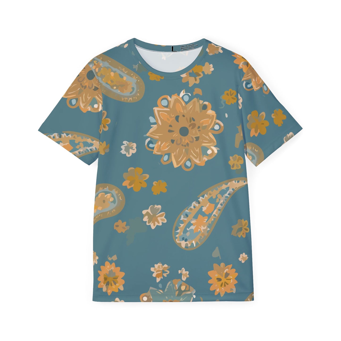 Unisex Floral Print Shirt, Shirt with Floral Print