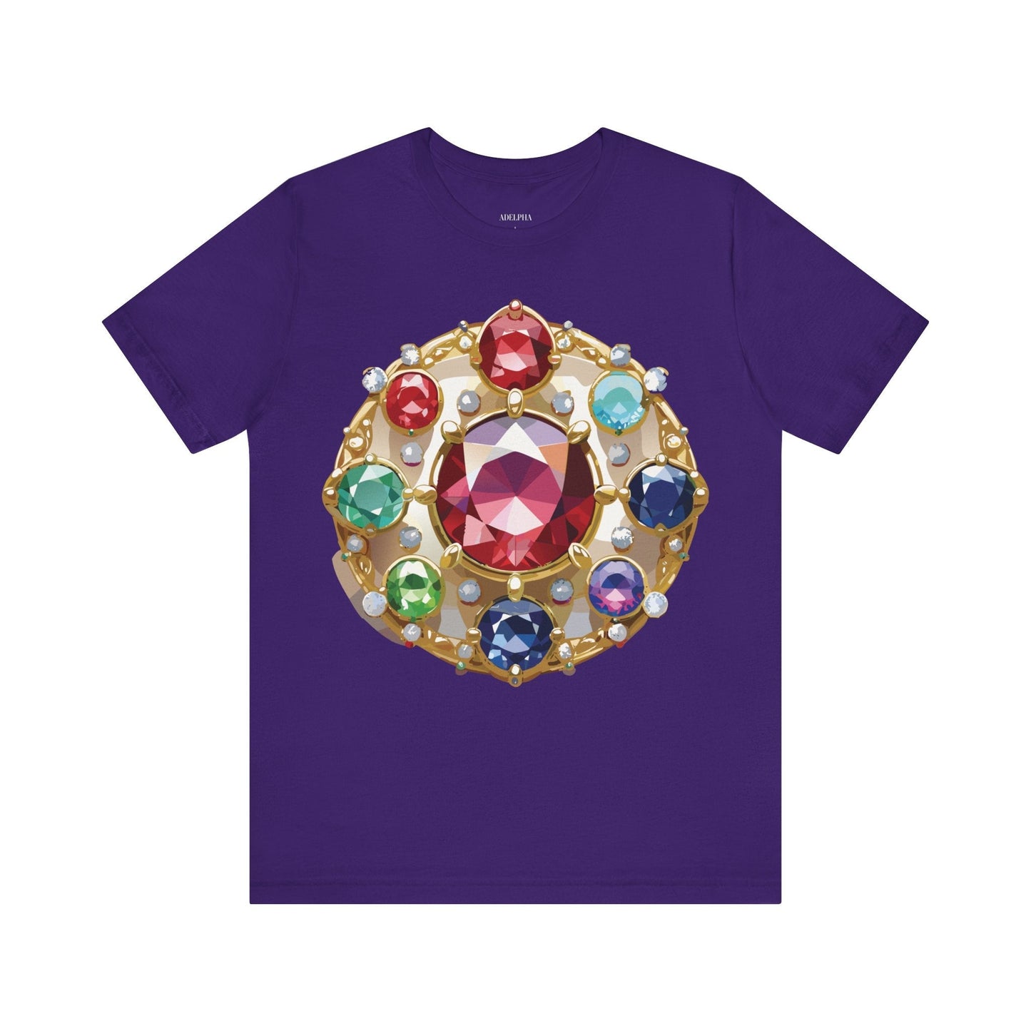 Adelpha Graphic T Shirt Unisex Vintage Artwork Tee Jewelry Design Short Sleeve Art Print