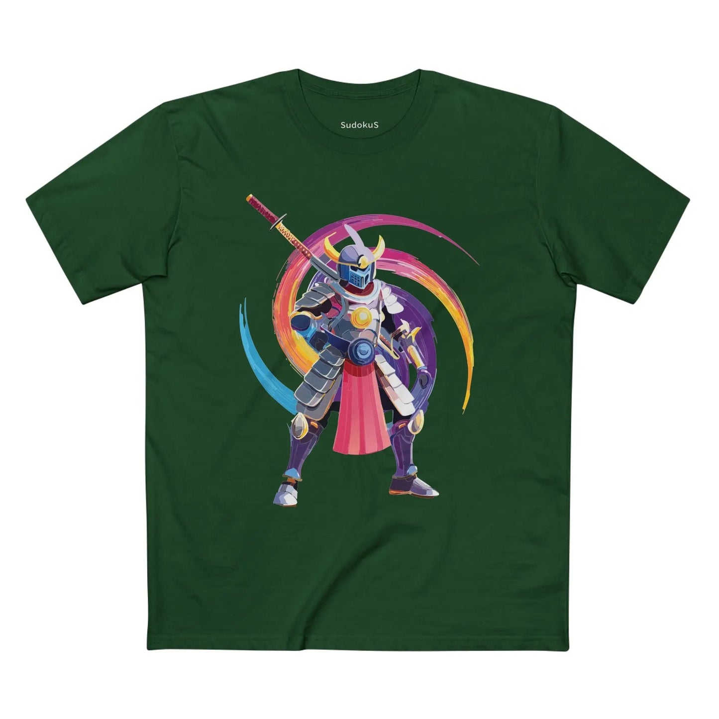 Samurai Graphic Unisex 100 Cotton Staple Tee 35