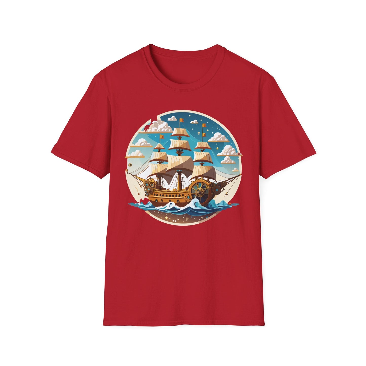Ship T Shirts Frigate T Shirts Vessel Tee Shirt Unisex Gildan Softstyle 64000 Premium