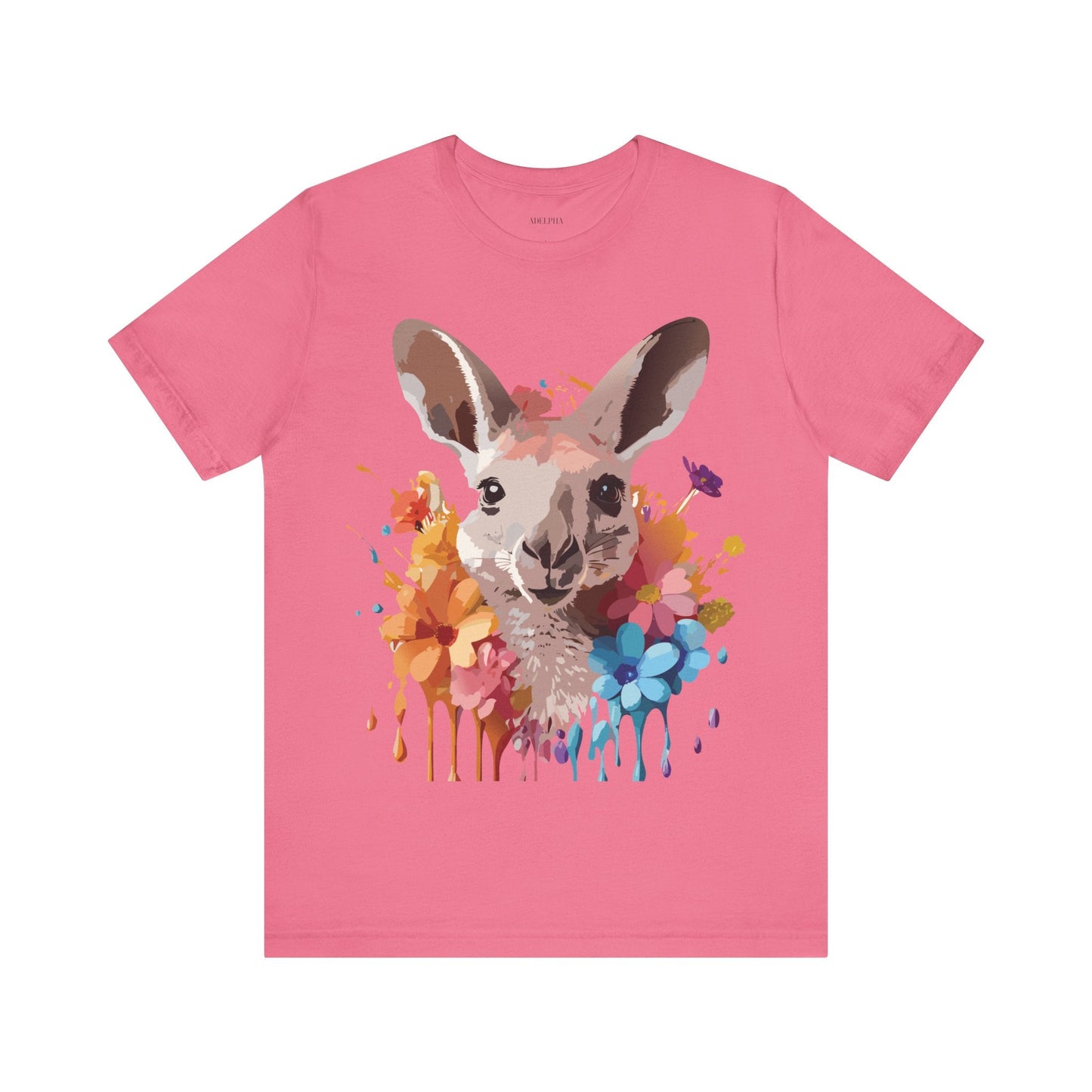 Kangaroo Graphic T Shirt Unisex Adelpha Art Design Tee Vintage Inspired Artwork For Everyday Style