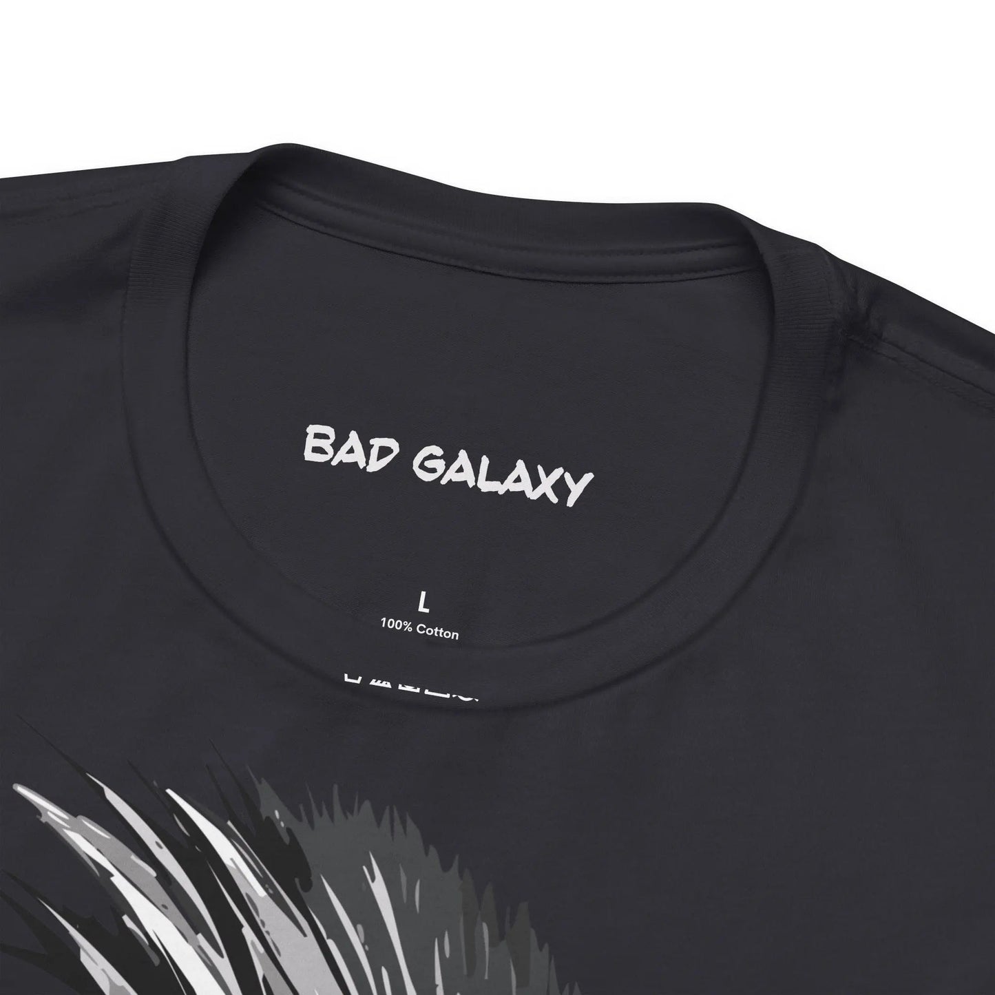 Punk Rock Tee Shirt From Bad Galaxy Made To Order 100 Percent Cotton USA Eco Friendly Inks