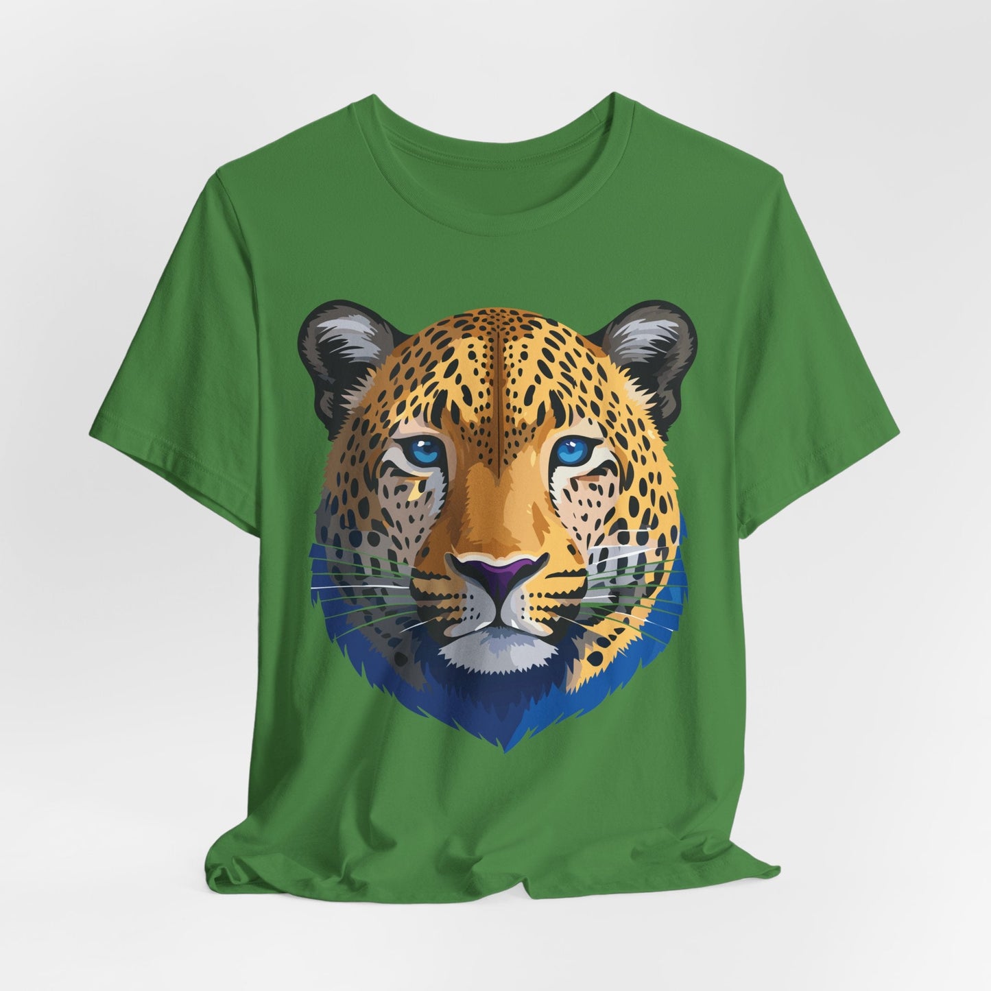 Unisex Animal Graphic Tee Shirt With Wildlife Art Design For Everyday Comfort Short Sleeve