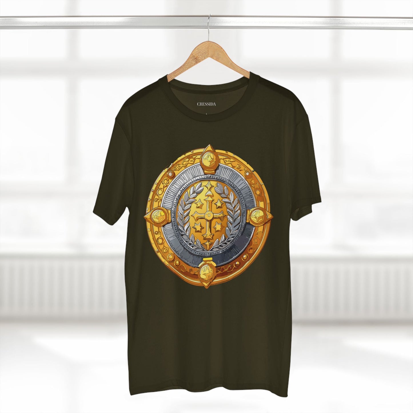 Antique Gold Coin Graphic Design T-Shirt Unisex 100 Cotton With Golden Print Artwork Tee 12