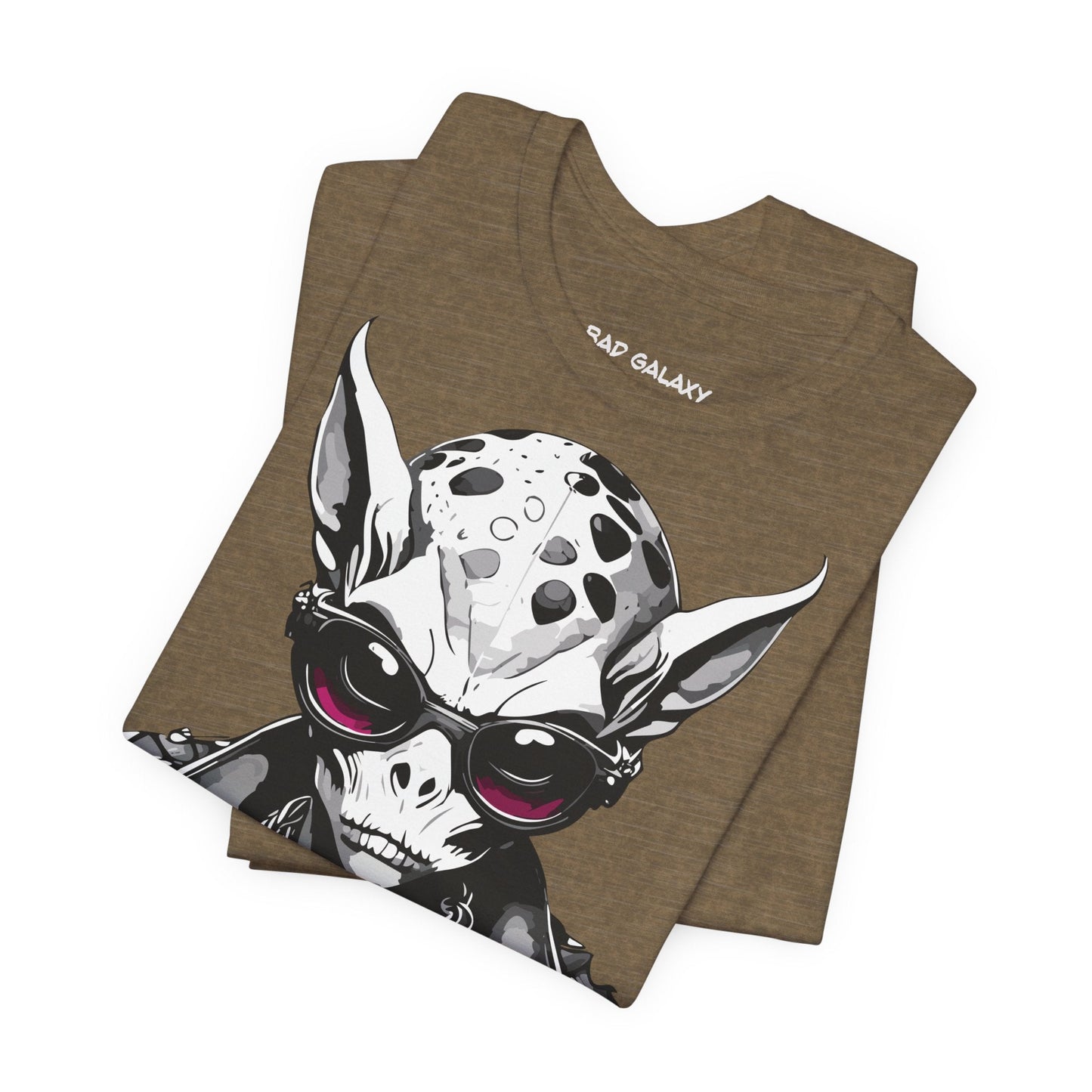Alien Tee Shirt From Bad Galaxy Made To Order 100 Percent Cotton With Eco Friendly Inks