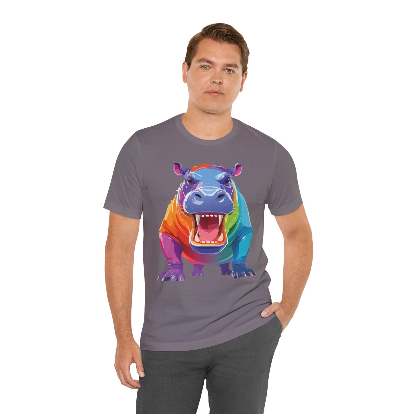 Unisex Animal Tee Shirt With Art Design Wild Animals Graphic Tee For Men Women All Sizes