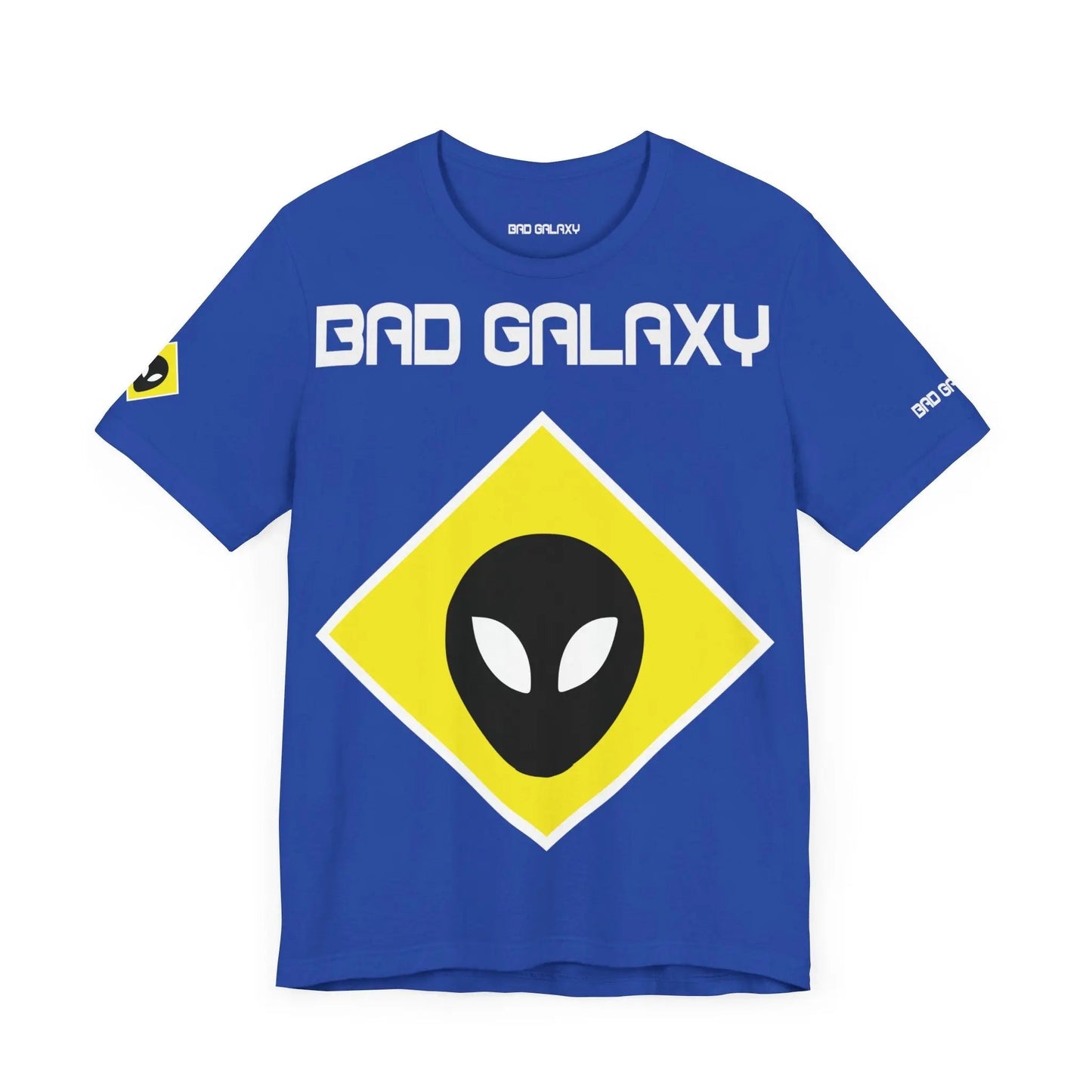 Tee Shirt With Alien From Bad Galaxy Lightweight 100 Percent Cotton Eco Friendly Inks Free Shipping