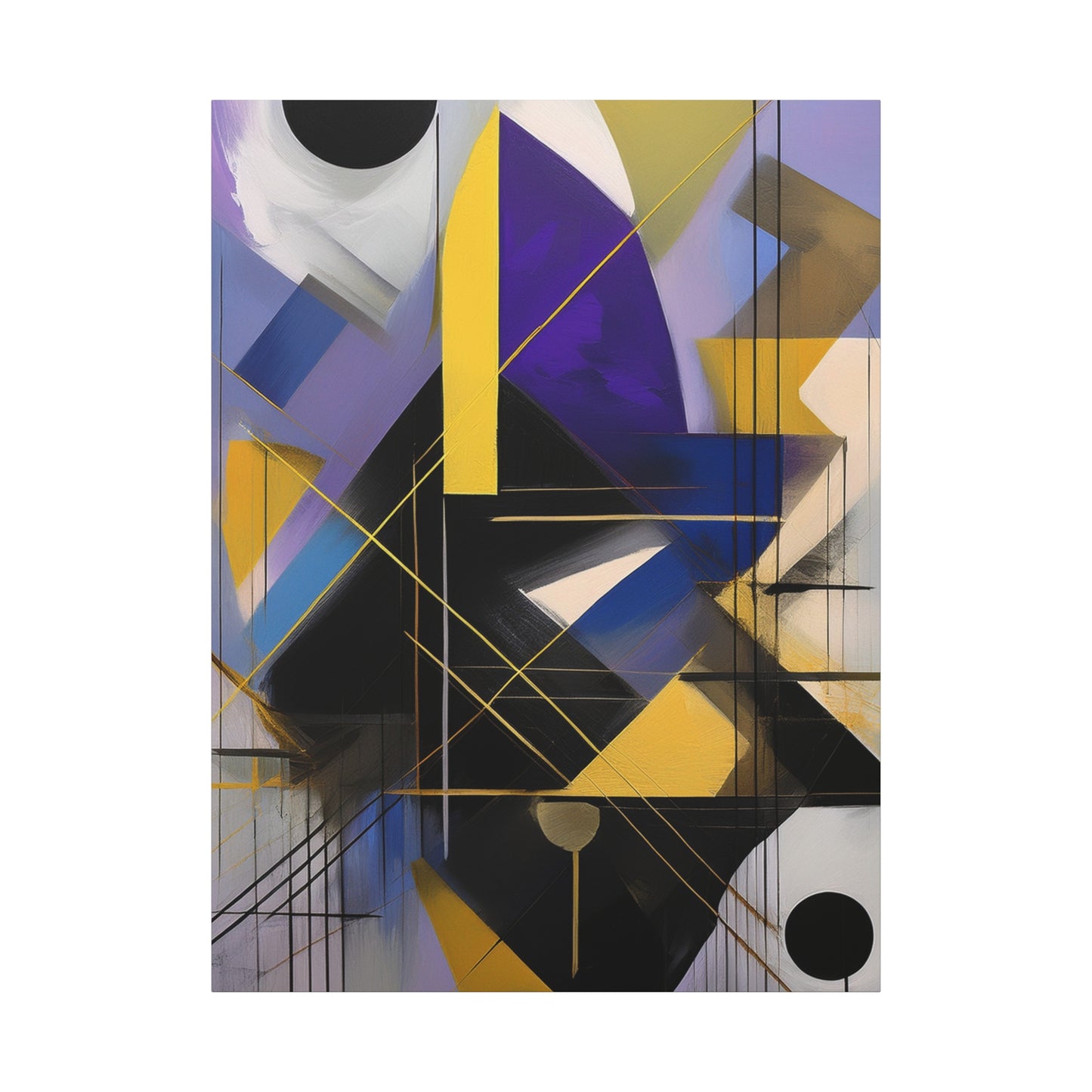 Purple Abstract Painting Print Canvas 20x24,20x30,24x30, 24x32,24x36,30x40, 32x48,36x48,40x60 Pine-Wood Inner Frame ABS-33