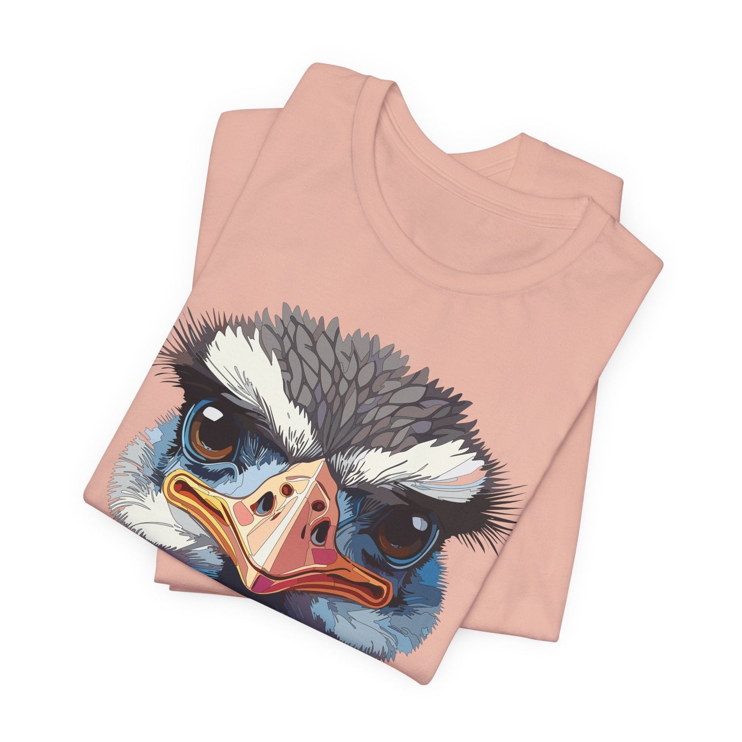 Unisex Animal Tee Shirt With Wildlife Art Design For Men And Women Gildan Softstyle 64000