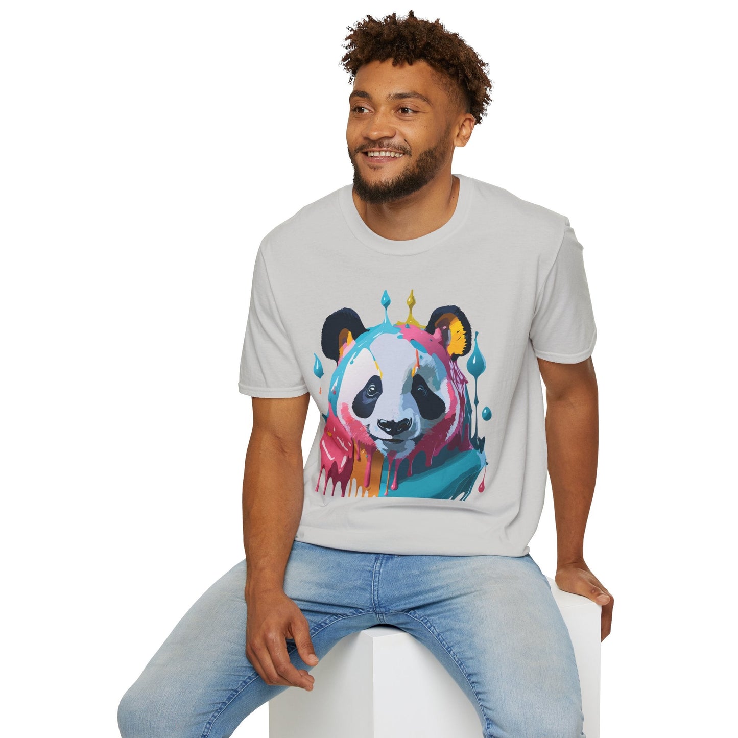 Panda Shirt Unisex T Shirt Panda Lover Gift Gildan Softstyle Tee 100 Percent Cotton