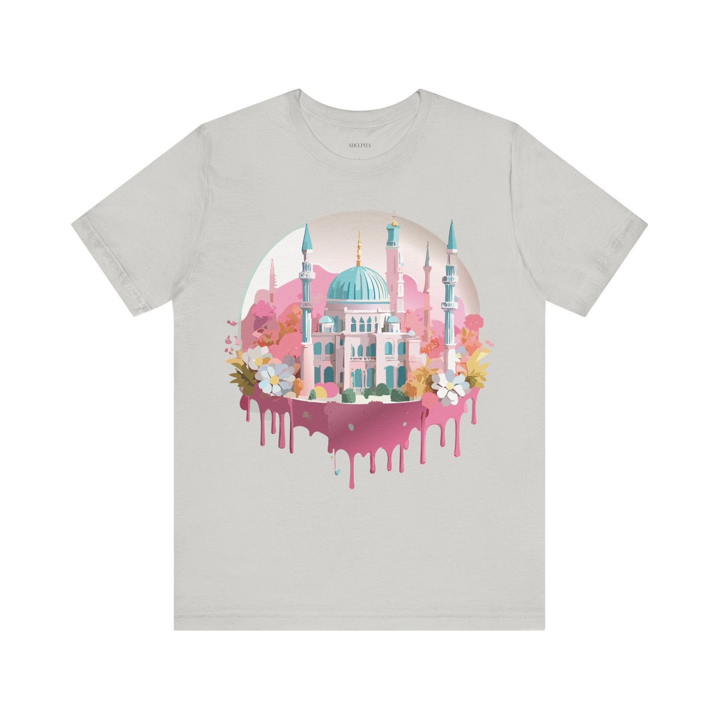 Istanbul Tourist Shirt Unisex Short Sleeve Graphic Tee Vintage Inspired Art Adelpha
