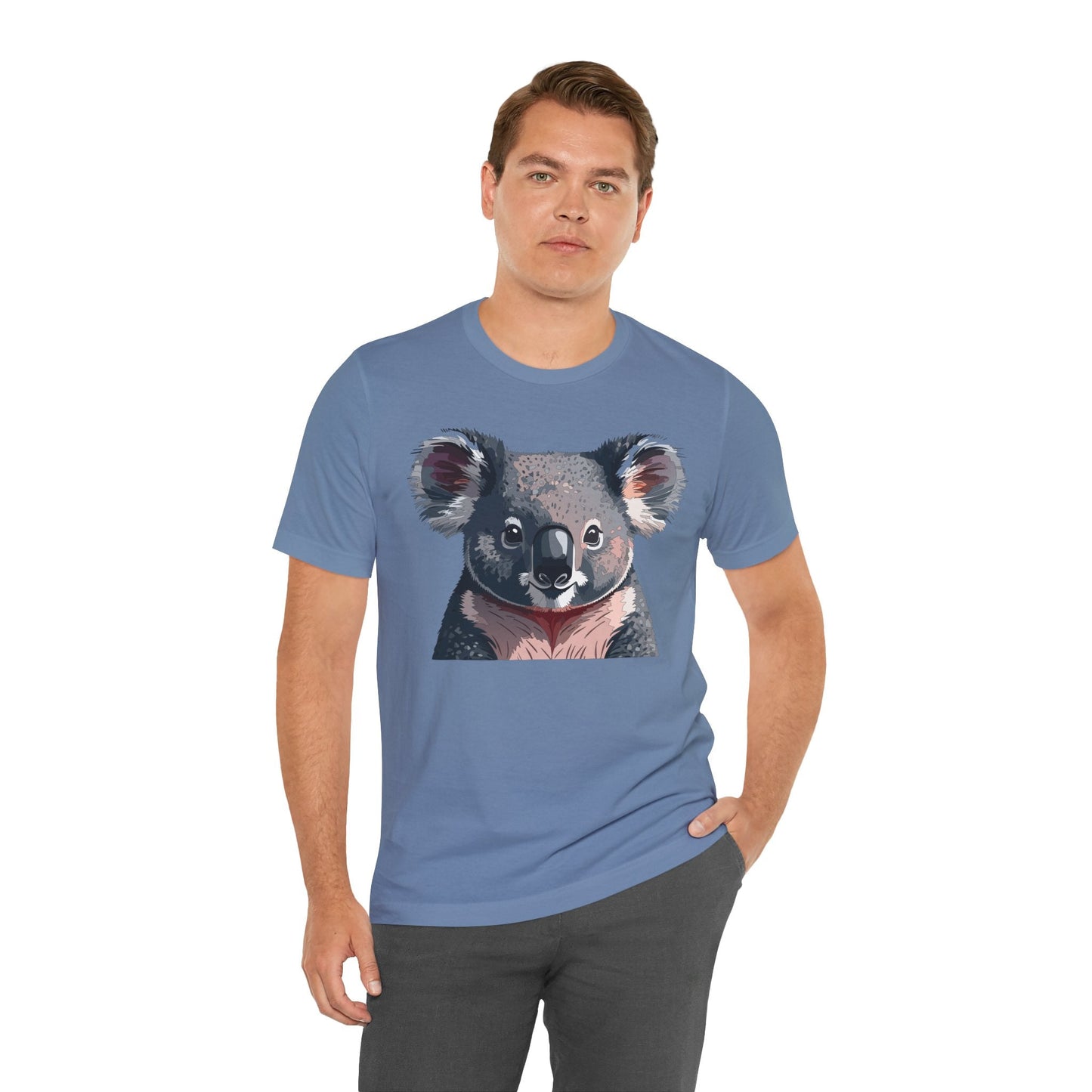 Unisex Animal Shirt Graphic Tee With Wildlife Art Design Animal Print Short Sleeve Casual Wear