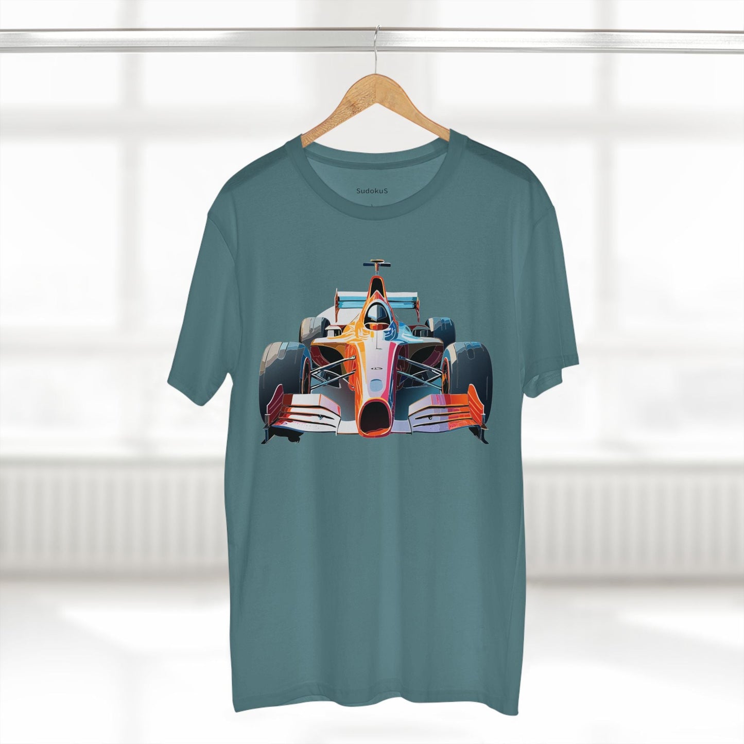 Car Graphic Unisex 100 Cotton Staple Tee 8