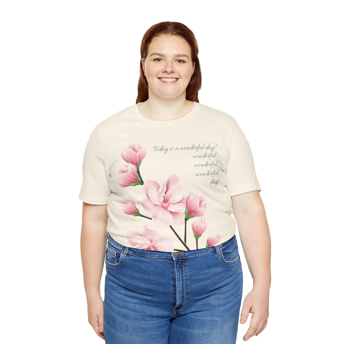 Floral Graphic Tee Shirt - Bella+Canvas Unisex 100 Cotton 55