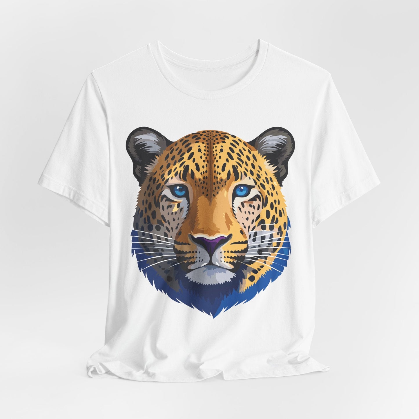 Unisex Animal Graphic Tee Shirt With Wildlife Art Design For Everyday Comfort Short Sleeve