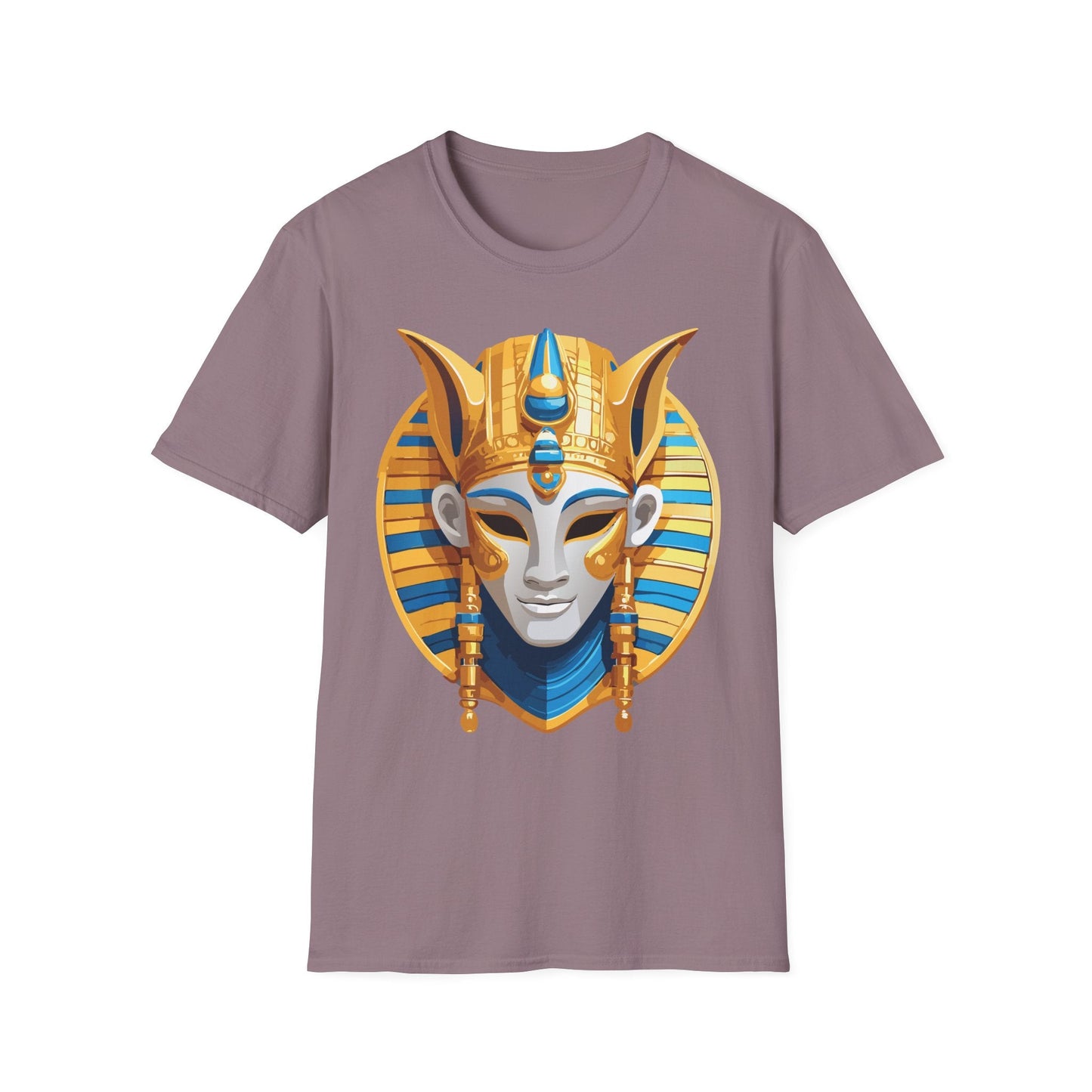 Mask Tee Shirt Unisex Masquerade Design Artwork Gildan Softstyle 64000 Cotton Tee