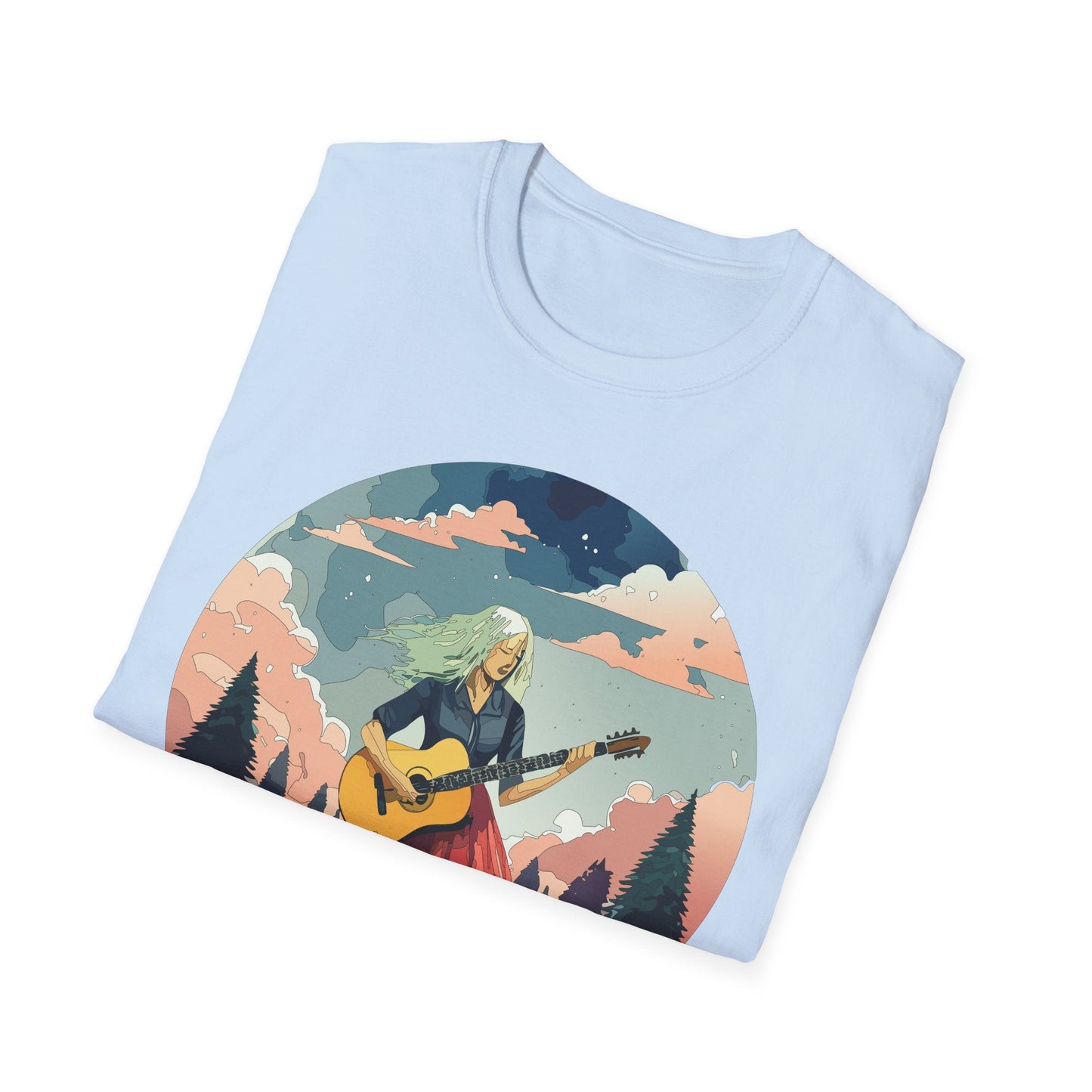 Womens Graphic T Shirt Art Design Ladies Tee Softstyle Gildan 64000 100 Percent Cotton