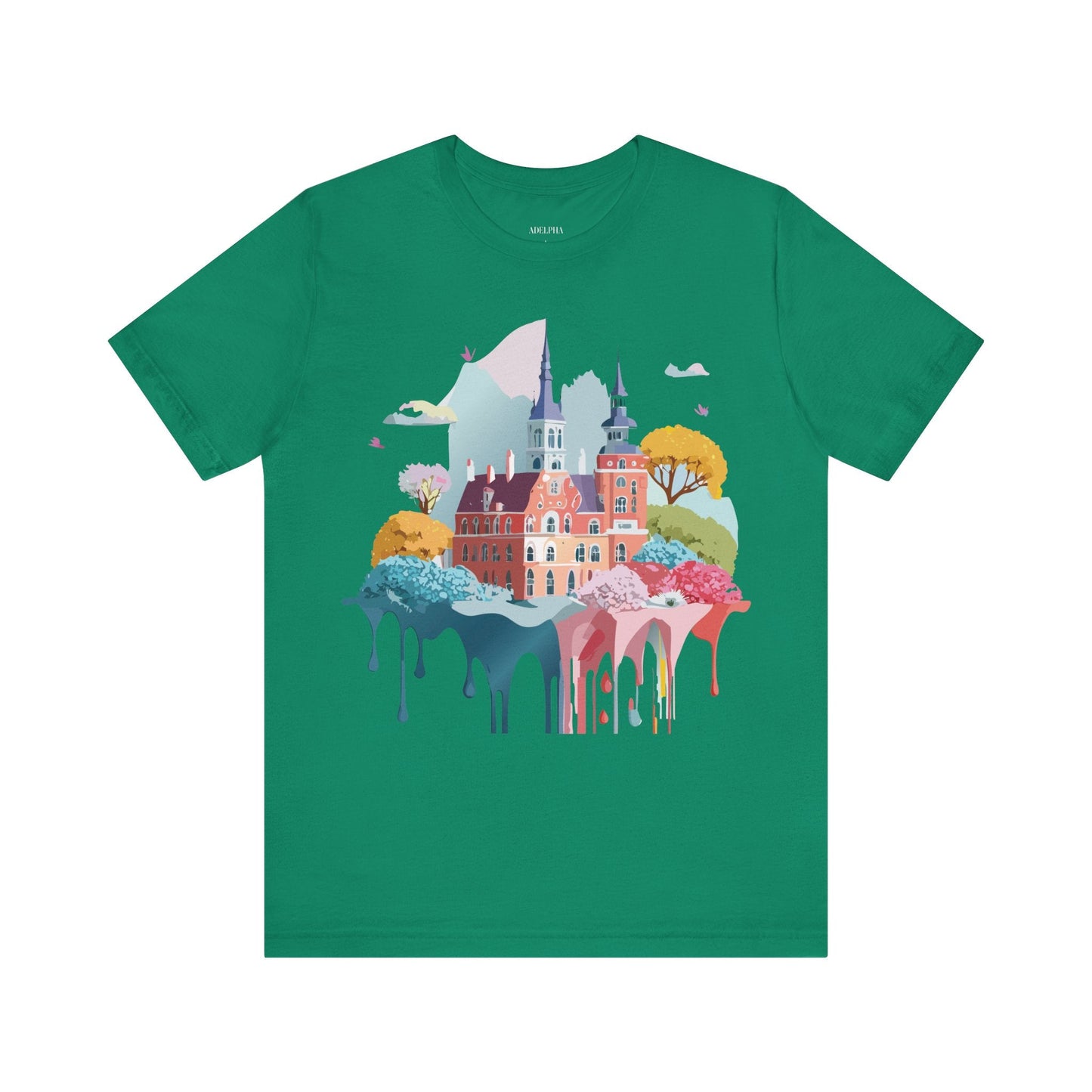 Germany Tourist Shirt Graphic Tee Unisex Vintage Inspired Design Adelpha Short Sleeve