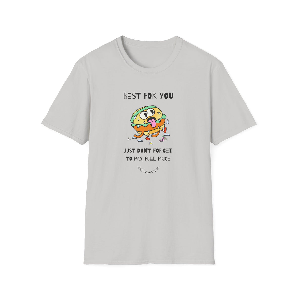 Funny Food Cartoon Graphic Tee Gildan Unisex 100 Cotton Tee Shirt r201