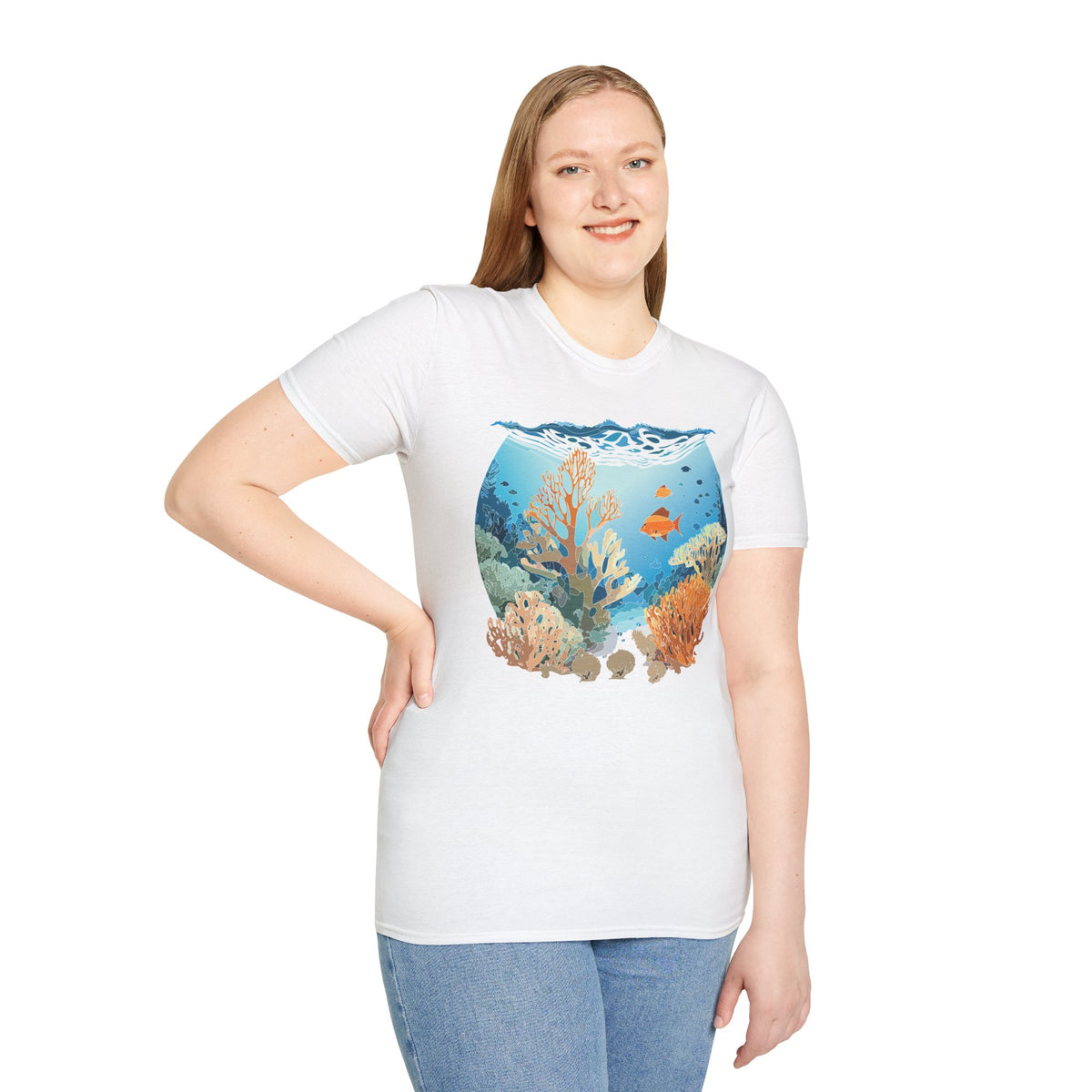 Ocean U boat Graphic Tee Gildan Unisex 100 Cotton Tee Shirt c35