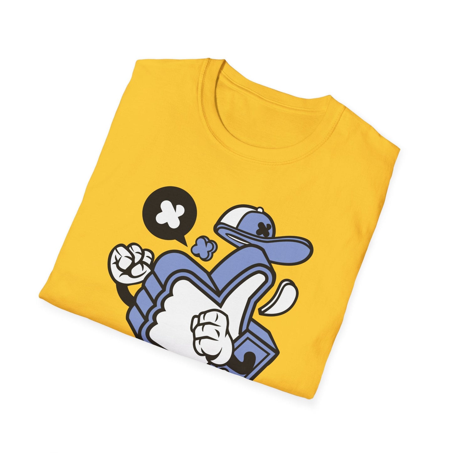 Cartoon T Shirt Animation Tee Funny Graphic Tee For Unisex Gildan Softstyle 64000 Cotton