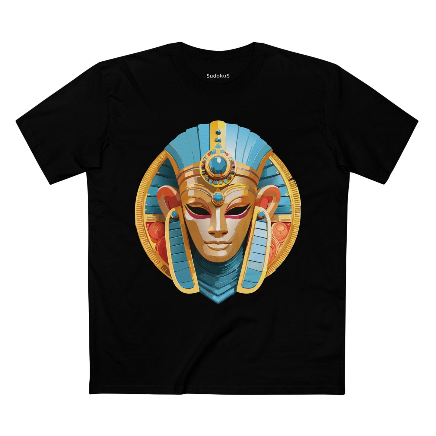 Mask Graphic Unisex 100 Cotton Staple Tee 25
