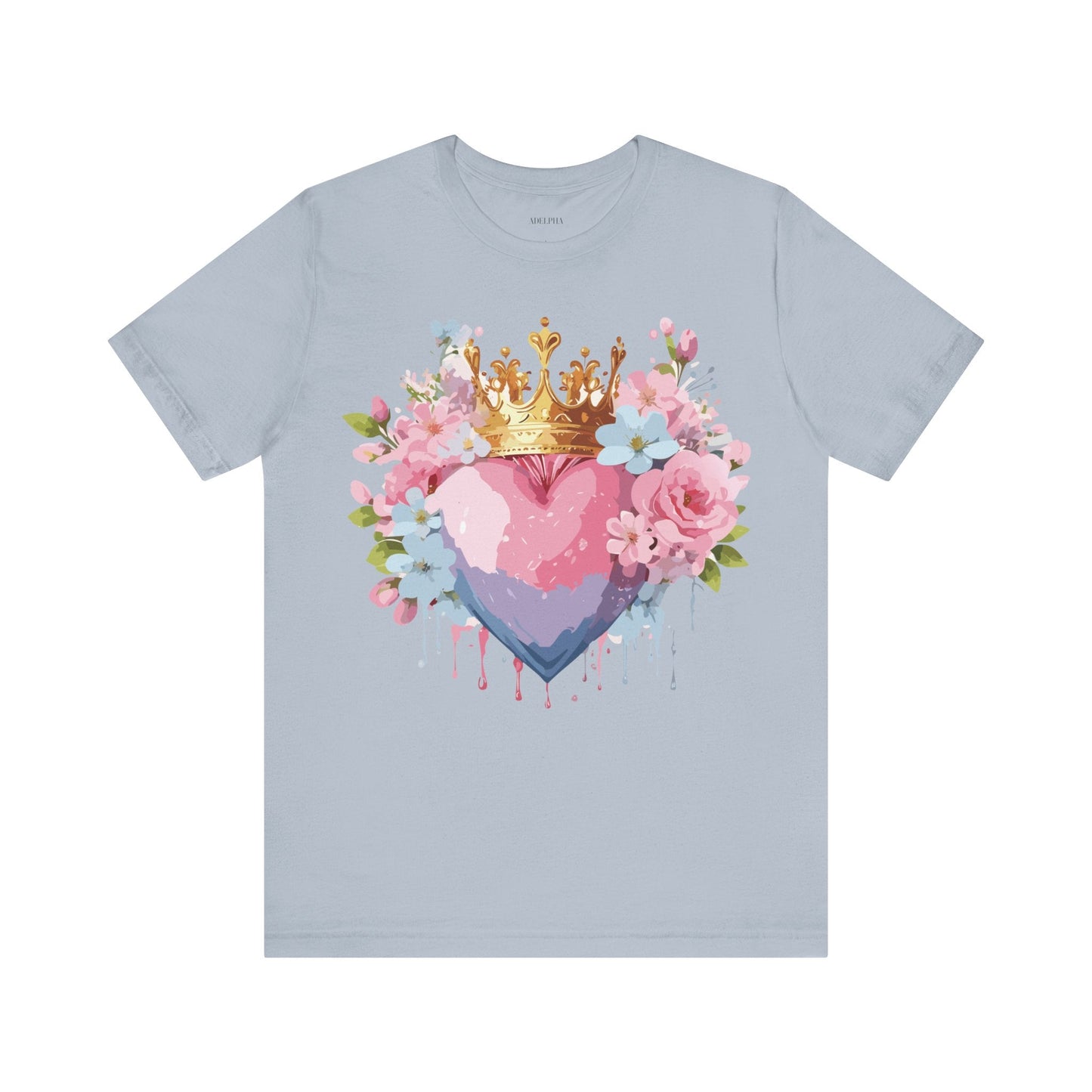 Valentine Graphic Tee Unisex Jersey Short Sleeve Adelpha Vintage Inspired Artwork