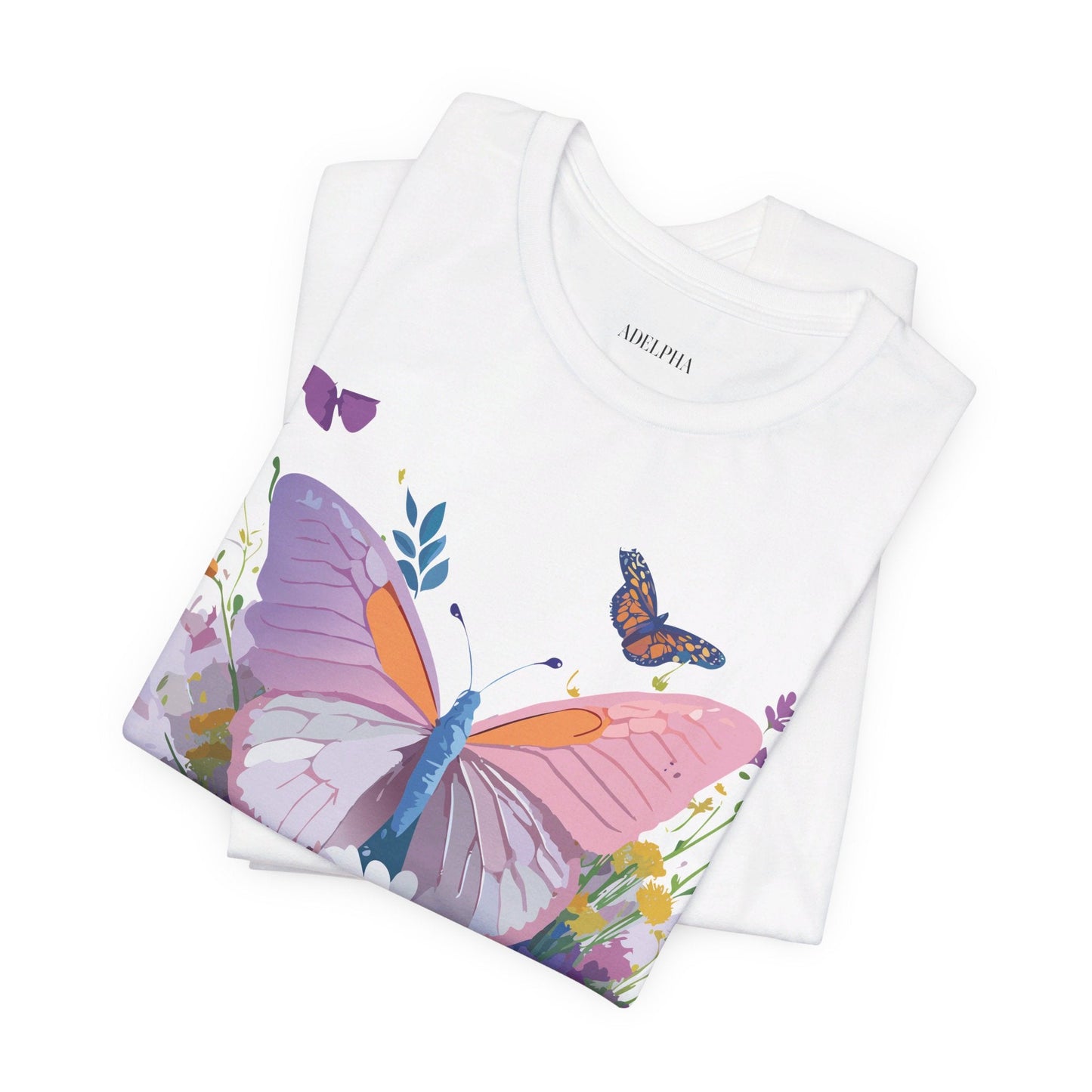 Adelpha Butterfly Graphic Tee Unisex Short Sleeve Shirt Premium Artwork