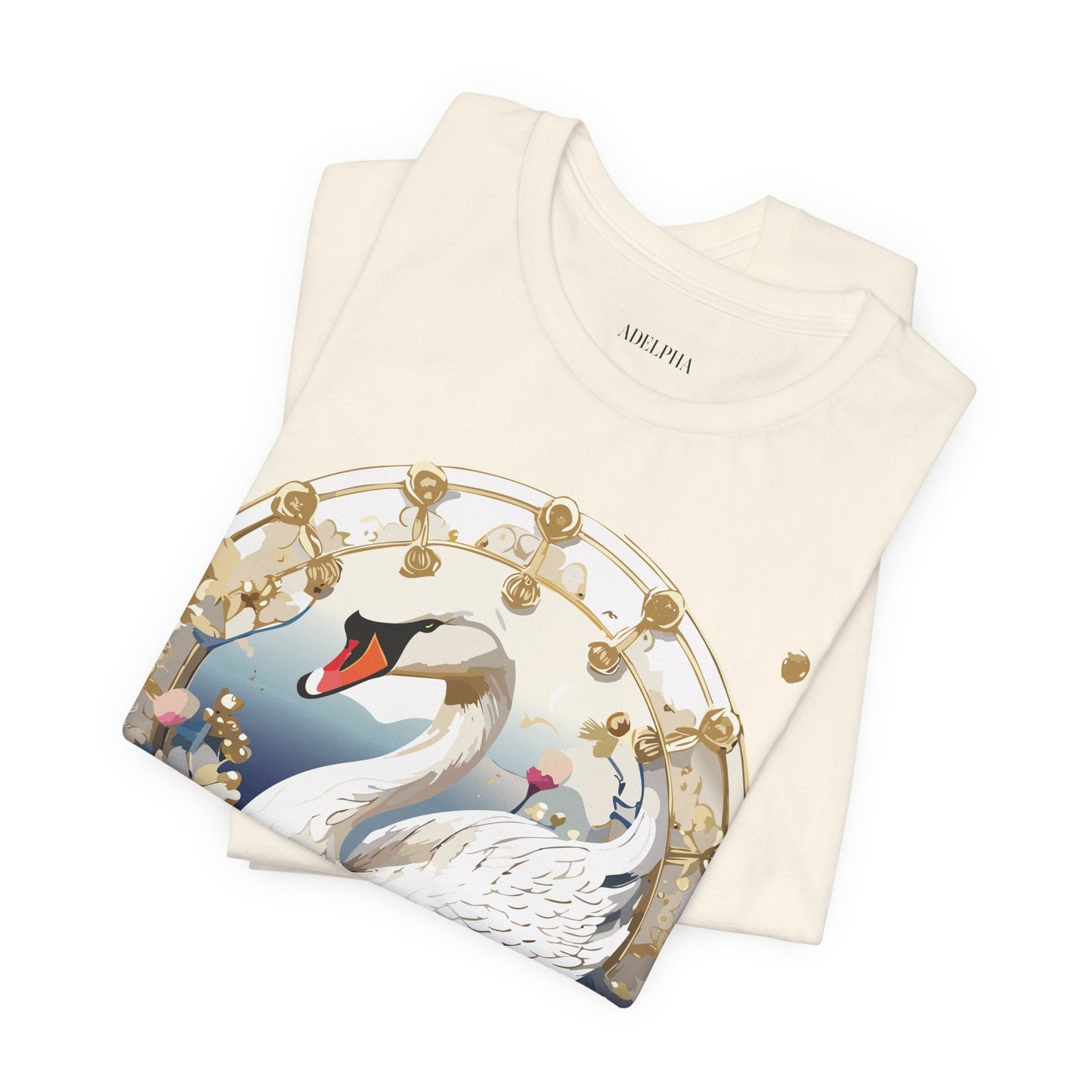 Adelpha Medallion Graphic Tee Unisex Jersey Short Sleeve Art Design Shirt Premium Comfort