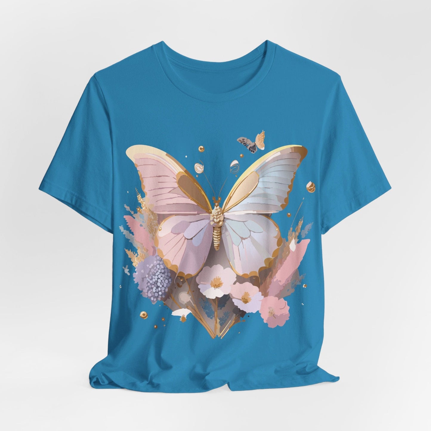 Butterfly Graphic Tee Unisex Vintage Inspired Art Adelpha Apparel Collection
