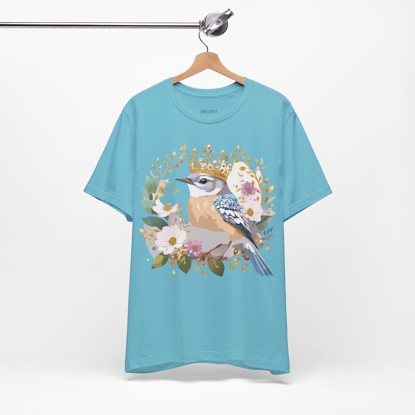 Adelpha Medallion Graphic Tee Unisex Jersey Short Sleeve Vintage Inspired Art Design