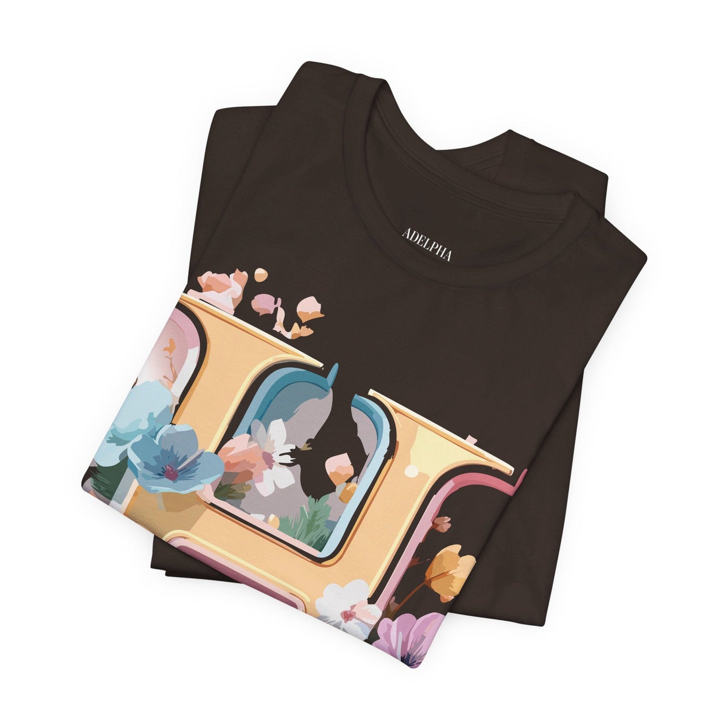 Letter H Graphic Tee Unisex Short Sleeve Shirt By Adelpha Featuring Vintage Inspired Artwork