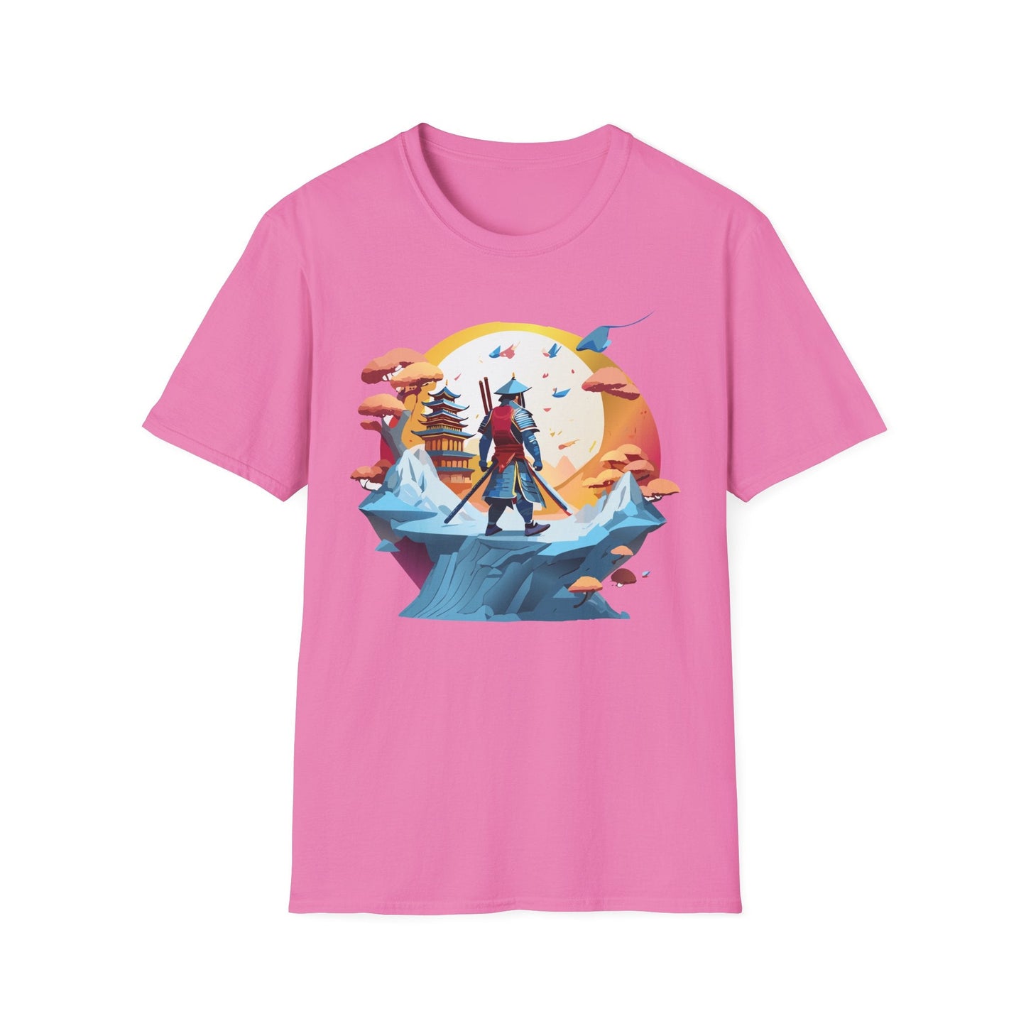 Samurai Shirt Unisex T Shirt Softstyle 64000 Gildan Tee For Everyday Comfort Durable Breathable