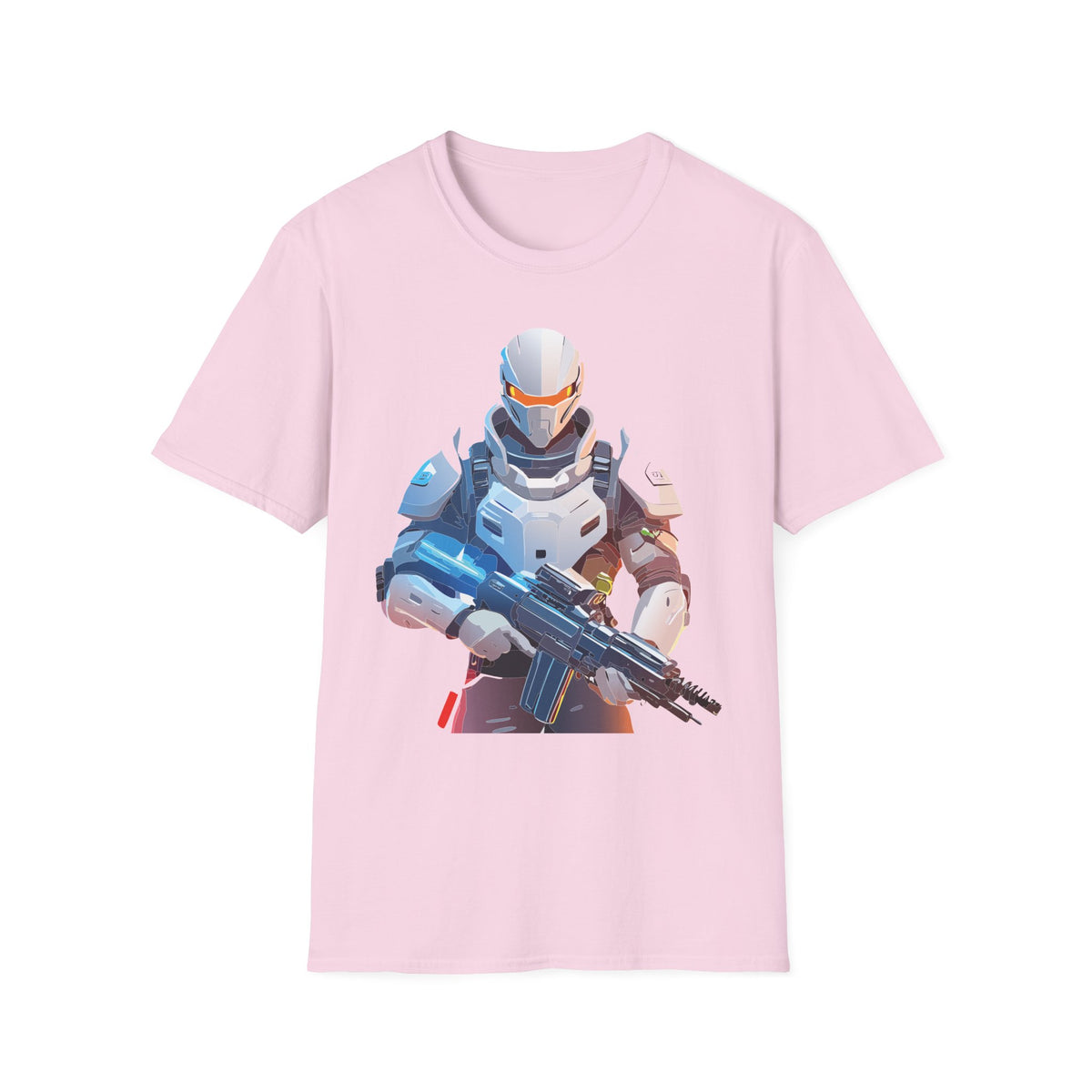 Cartoon Warrior Graphic Tee Gildan Unisex 100 Cotton Tee Shirt c45