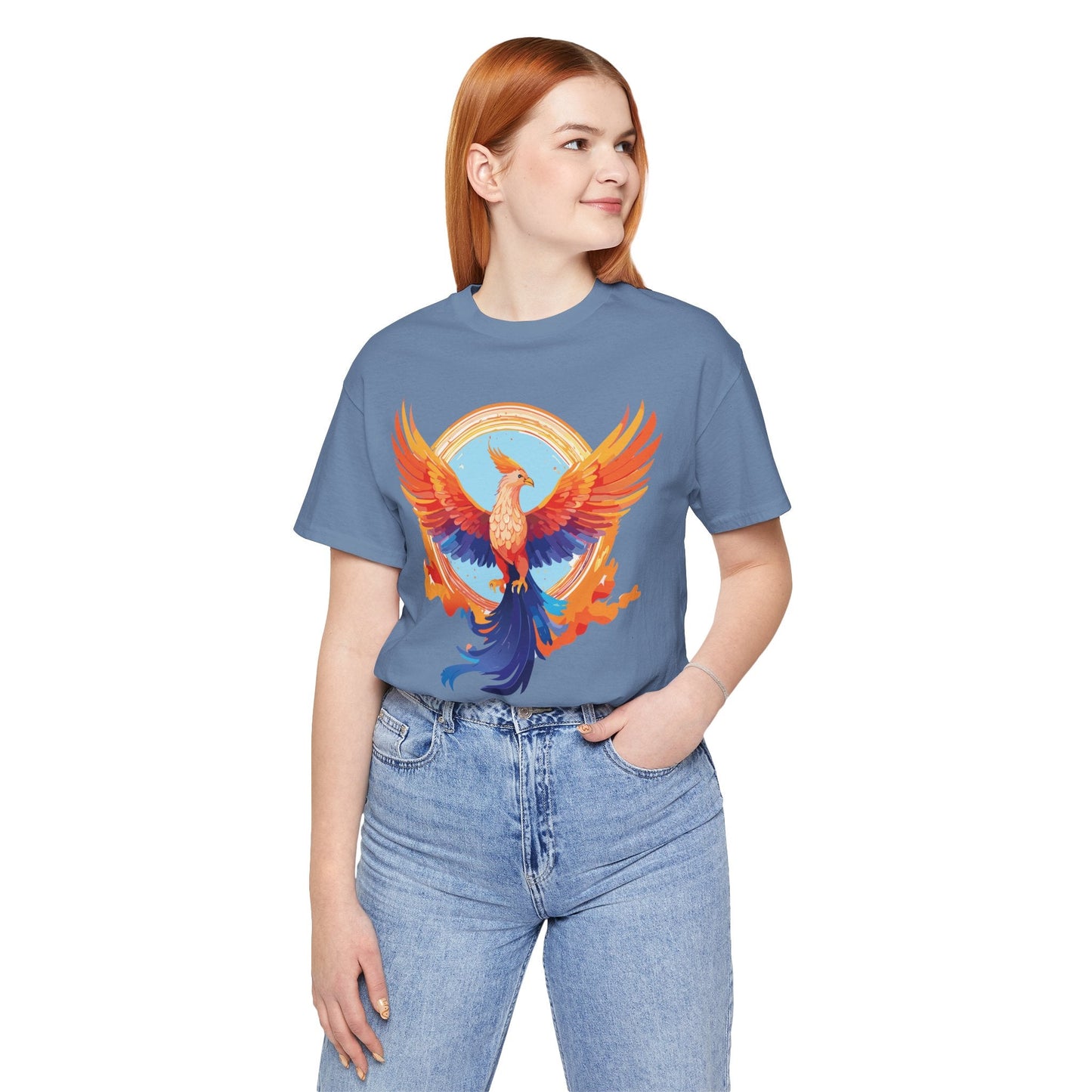 Unisex Animal Shirt With Art Design Wild Animals Tee Short Sleeve Comfort Fit Everyday Wear