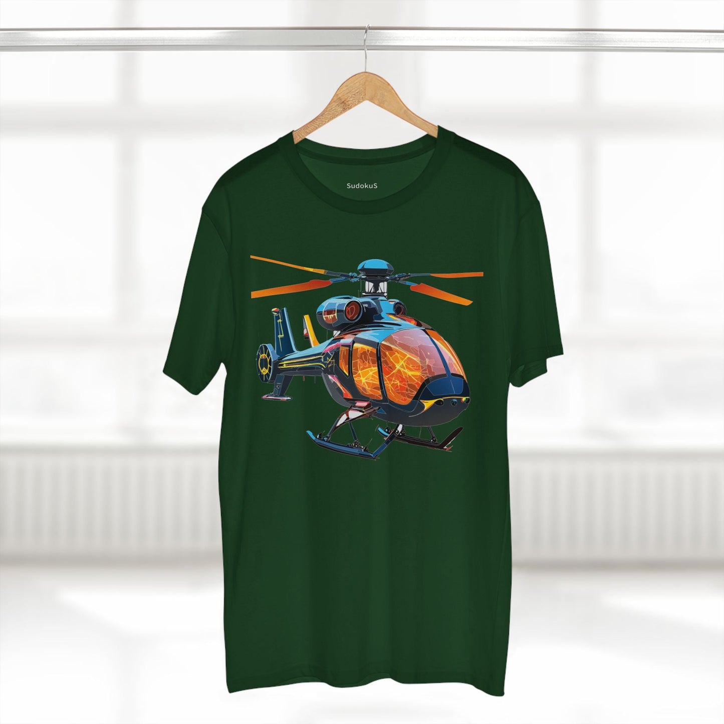 Chopper Graphic Unisex 100 Cotton Staple Tee 5