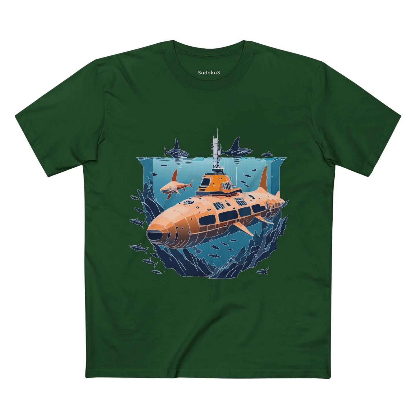 Ocean Coast Graphic Unisex 100 Cotton Staple Tee 13