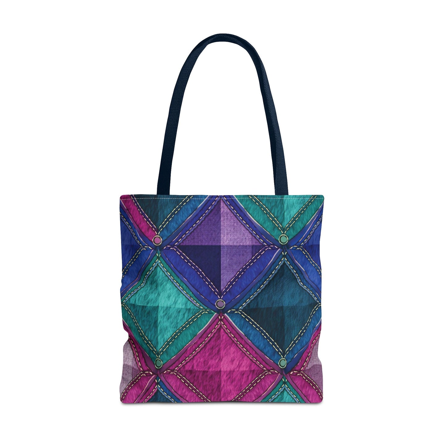 Denim Canvas Bag, Tote Bag Denim Printify