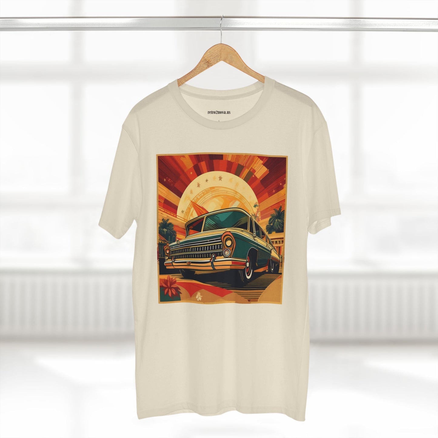 Retro Car Shirts Vintage Car Shirts RC 17 Unisex Premium Cotton Tee With Original Art Design