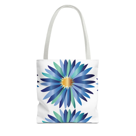 Bolsa de lona con estampados florales