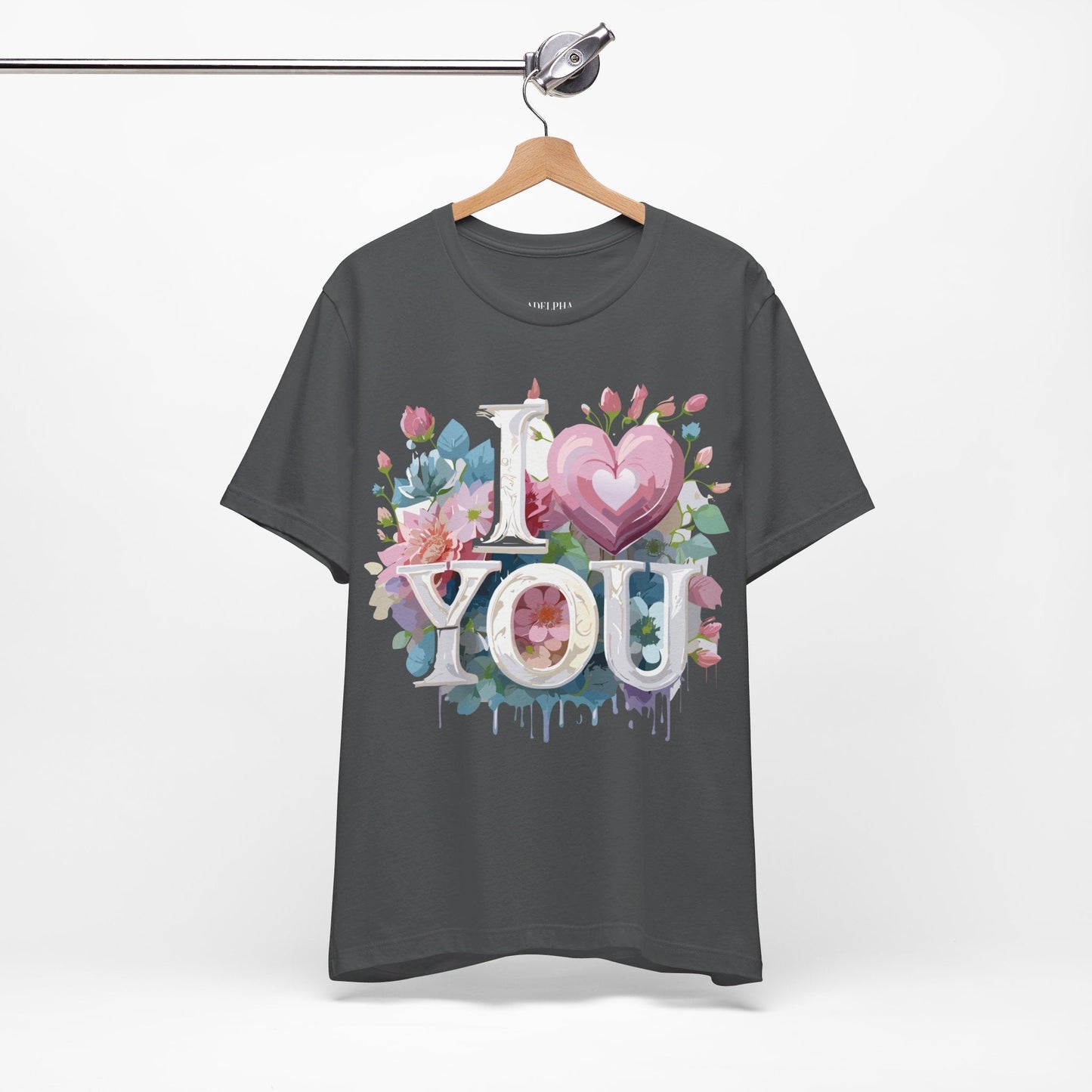 Valentine Graphic Tee Unisex Jersey Short Sleeve Vintage Inspired Art Design Adelpha